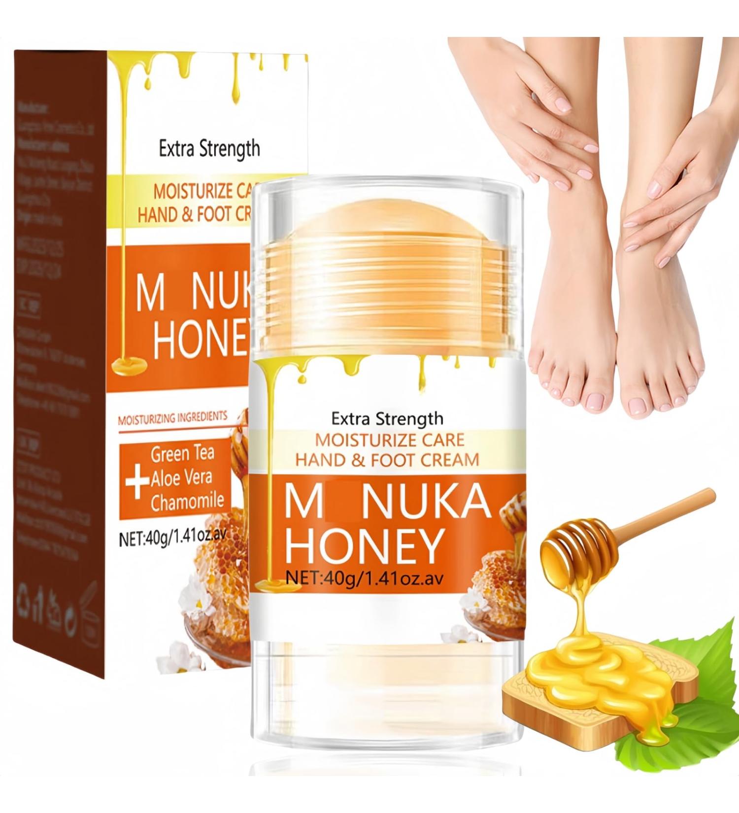 Honey Foot Cream Hand & Heel Cream for Very Dry Hands & Feet Foot Cream for Cracked Heels and Dry Skin Cracked Heel Repair Cream Foot Moisturiser Foot Care Products Cracked Heel Treatment Heel Cream - Buy Online on GoSupps.com