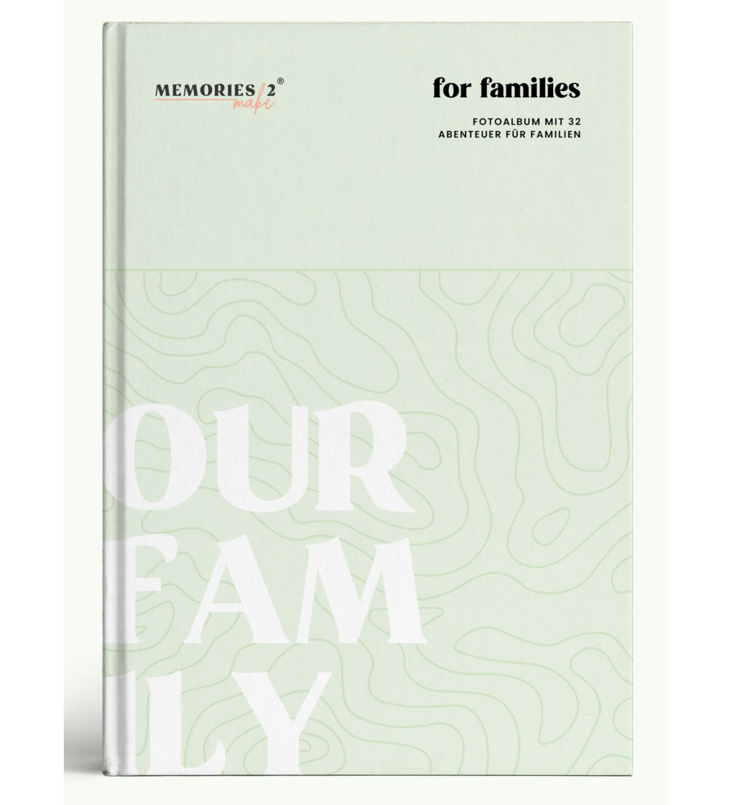 Memories2Make Challenbuch | 32 Family Adventures | Perfect Gift for Christmas Easter Anniversaries & Weddings | Personalizable Souvenir Book - Buy Online on GoSupps.com