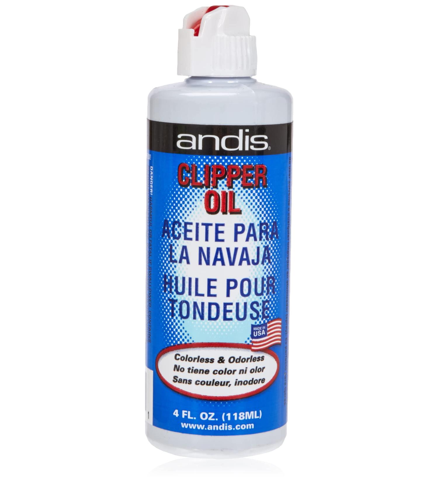 Andis Clippers Clipper Oil 4 oz - 4 Fl Oz (Pack of 1) for Smooth and Precise Grooming - Buy Online on GoSupps.com