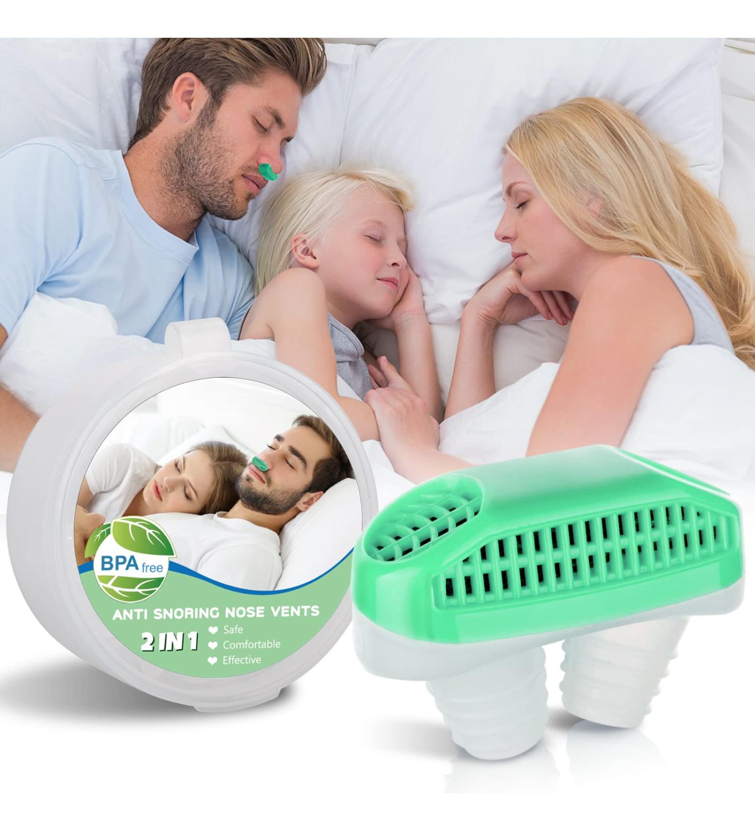 Anti Snoring Device - Stop Snoring Solution for Better Sleep | Ideal for CPAP Users | Comfortable Nasal Snoring Aid for Men & Women - Buy Online on GoSupps.com