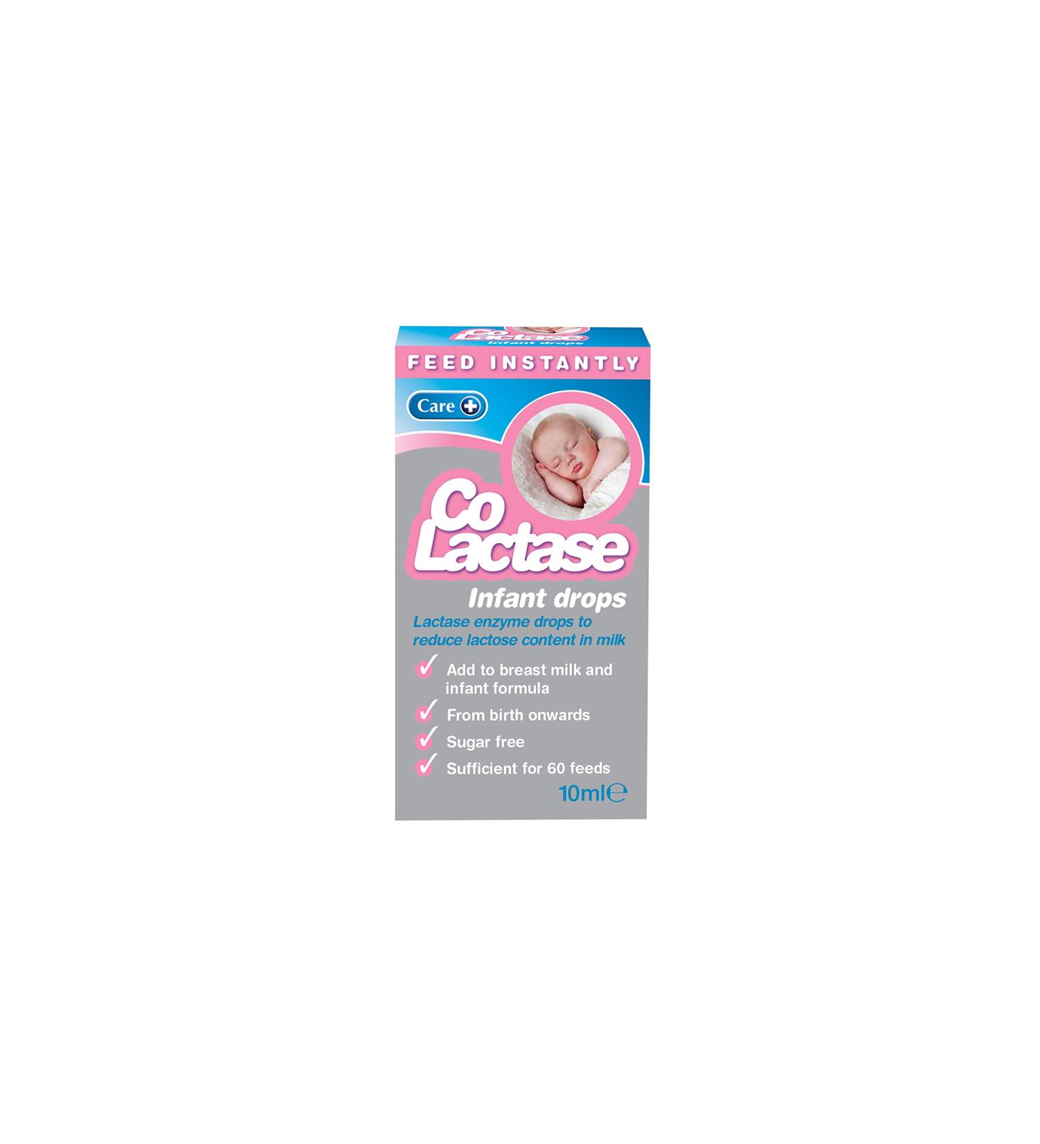 Care Co-Lactase 10ml | Sugar-Free Instant Lactase Enzyme Drops - Buy Online on GoSupps.com