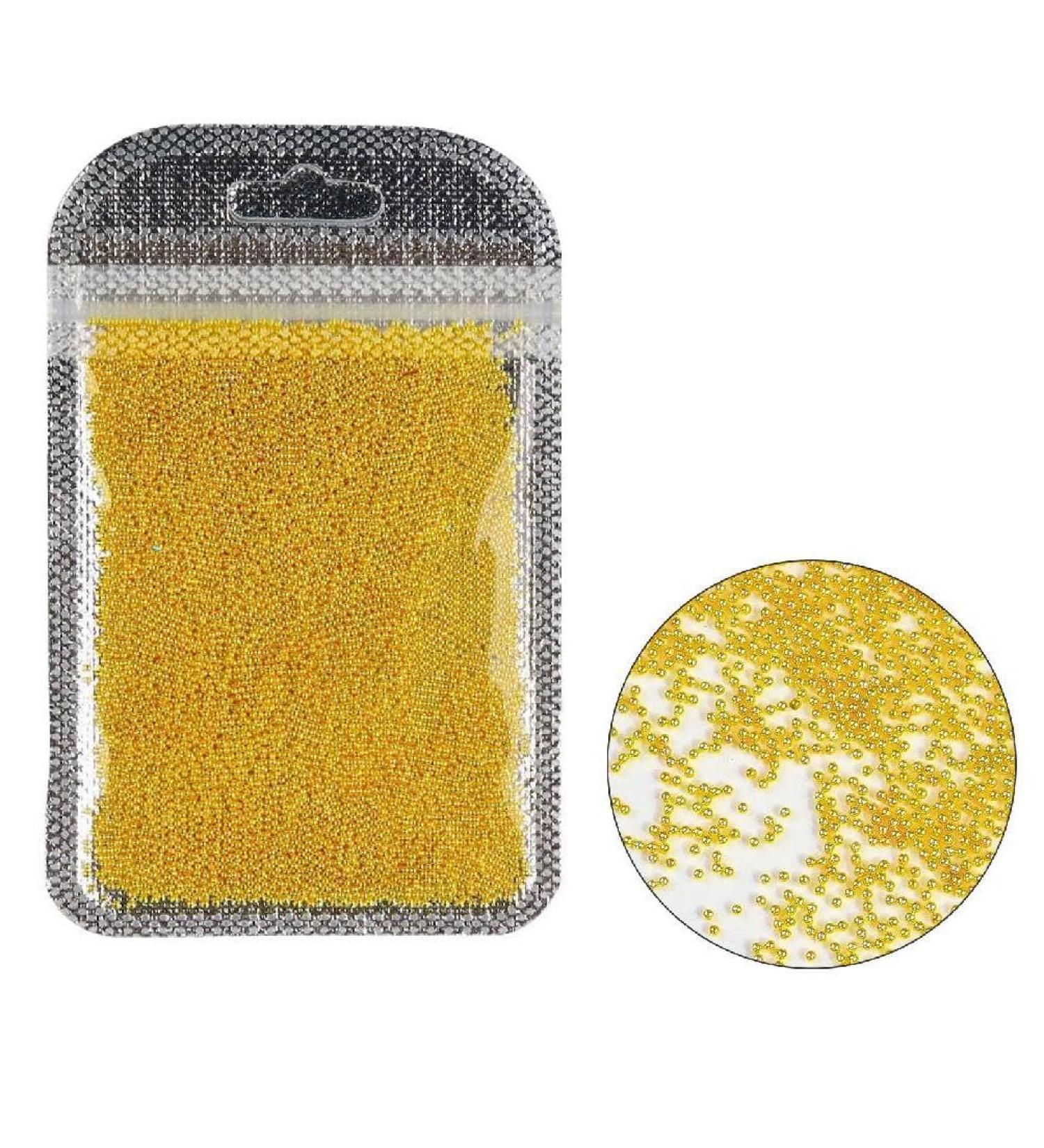 1 Bag Metal Nail Steel Nail Studs Mini Nails Caviar Beads Gold/Silver Nail Art Beads for DIY Nail Art Decorations Nail Art Metal - Buy Online on GoSupps.com