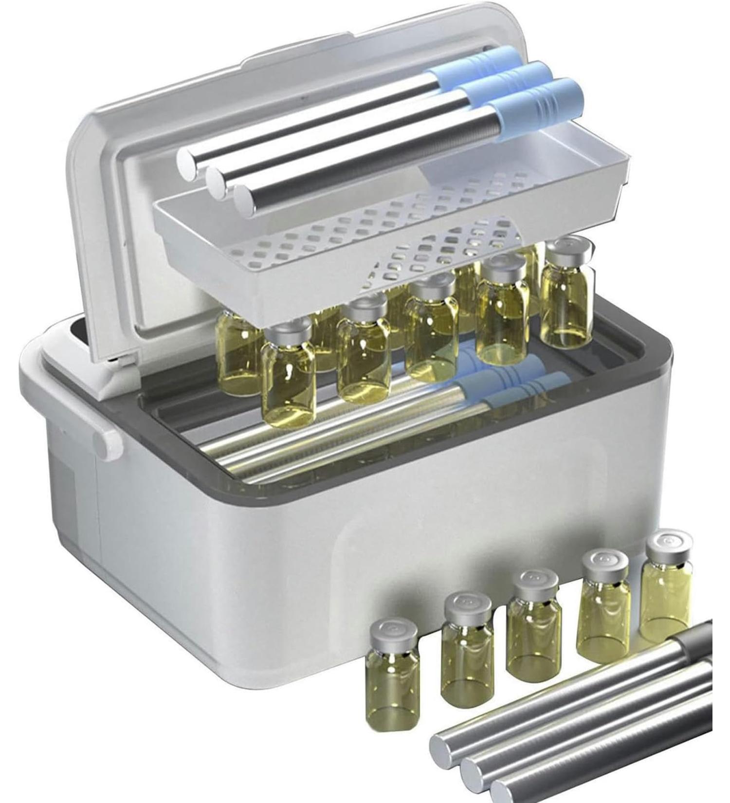 Travel Medicine Cooler Mini Refrigerator Portable Insulin Cooler/insulin Cooler/medicine Refrigerator/small Car Mobile Refrigerator USB Charging 1battery - Buy Online on GoSupps.com