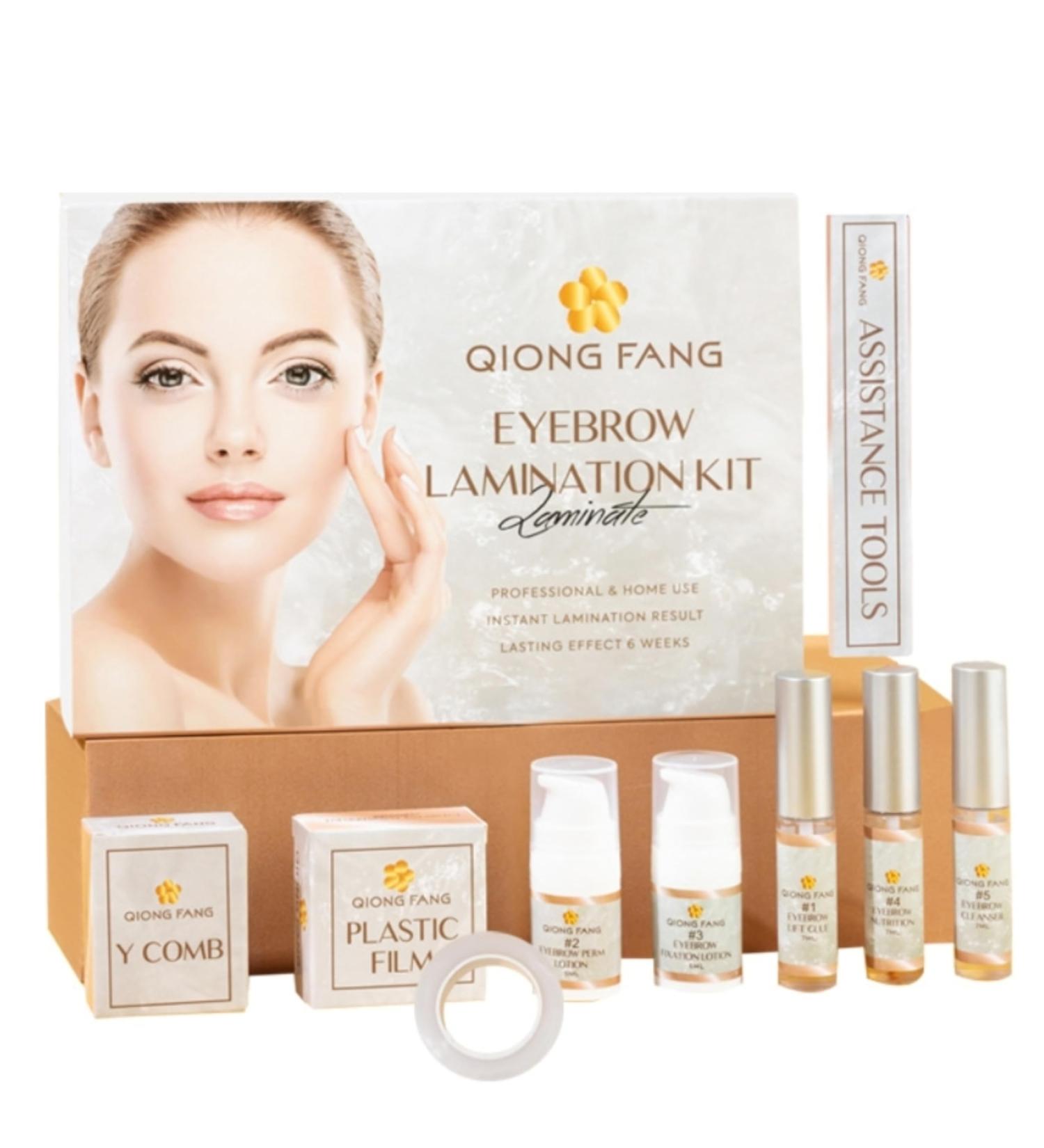 DIY Eyebrow Lamination Kit - Professional Brow Lift Kit for Fuller Thicker Brows | Long Lasting Results - Buy Online on GoSupps.com