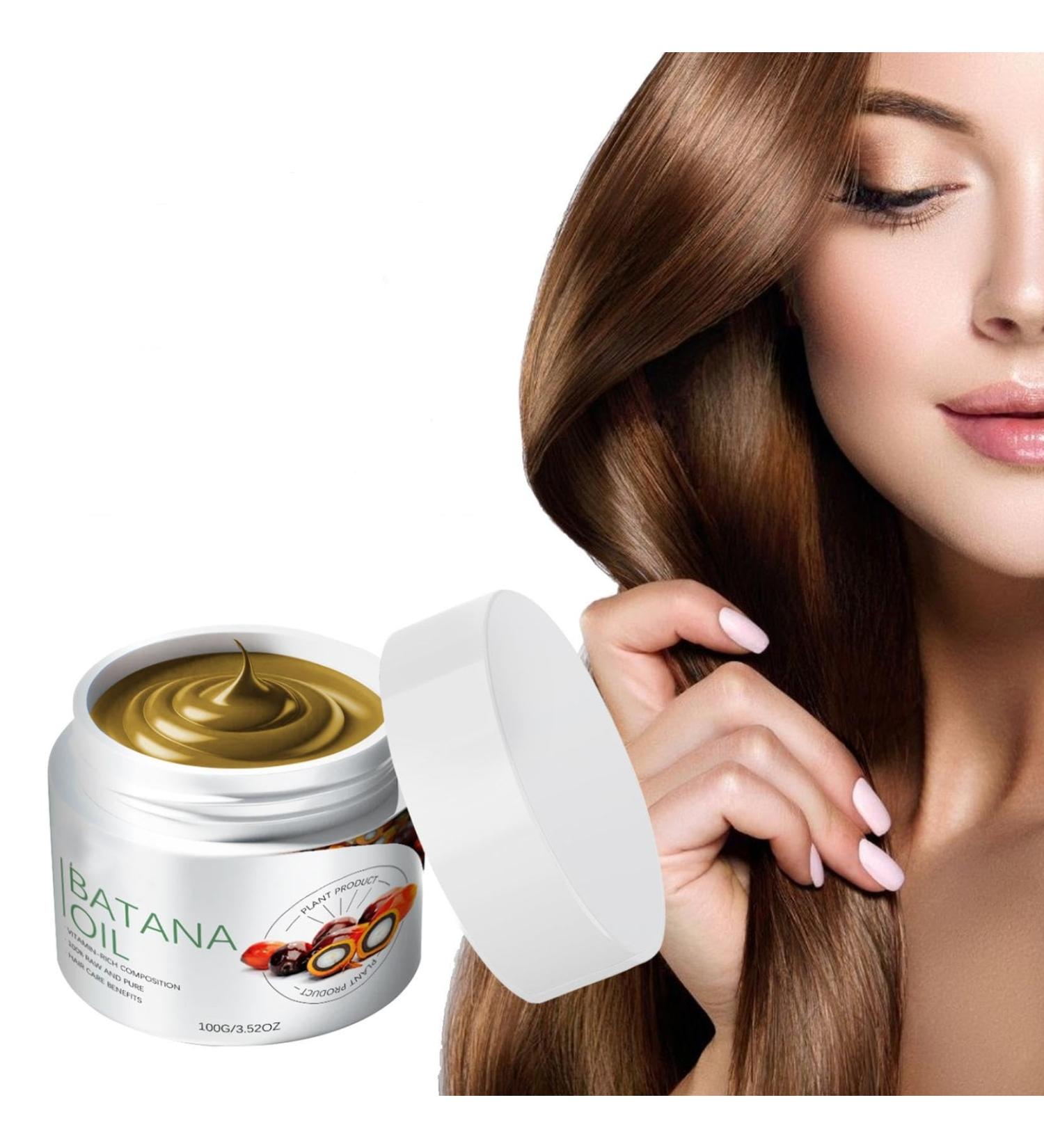 Raw Batana Oil for Hair Growth 2024 Veganic Natural Hair Growth Oil Repair Damaged Hair Repair Damaged Hair All Hair Types (2pcs) - Buy Online on GoSupps.com