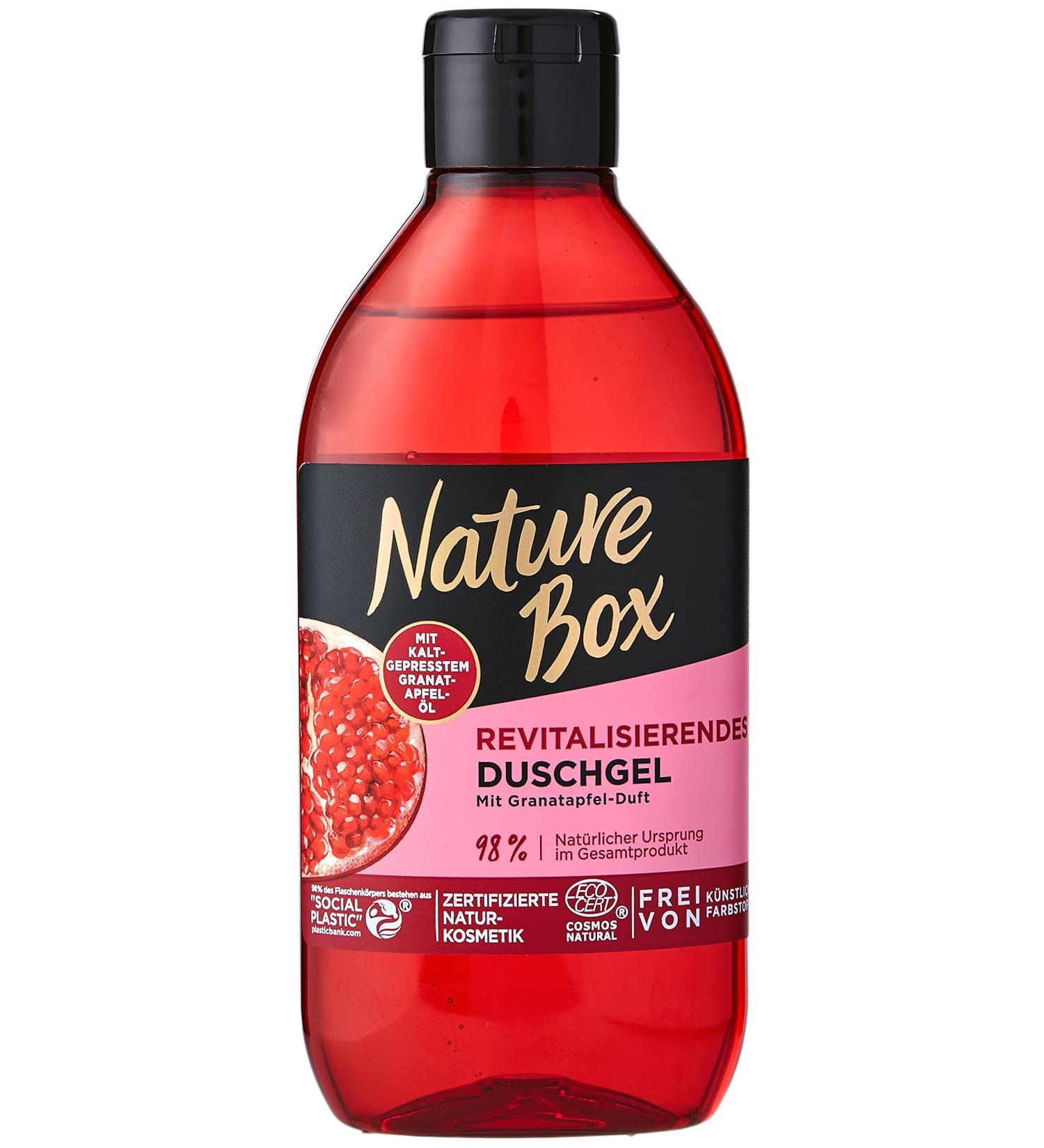 Henkel Beauty Care Nature Box Revitalizing Shower Gel with Pomegranate Scent 250 ml - Buy Online on GoSupps.com