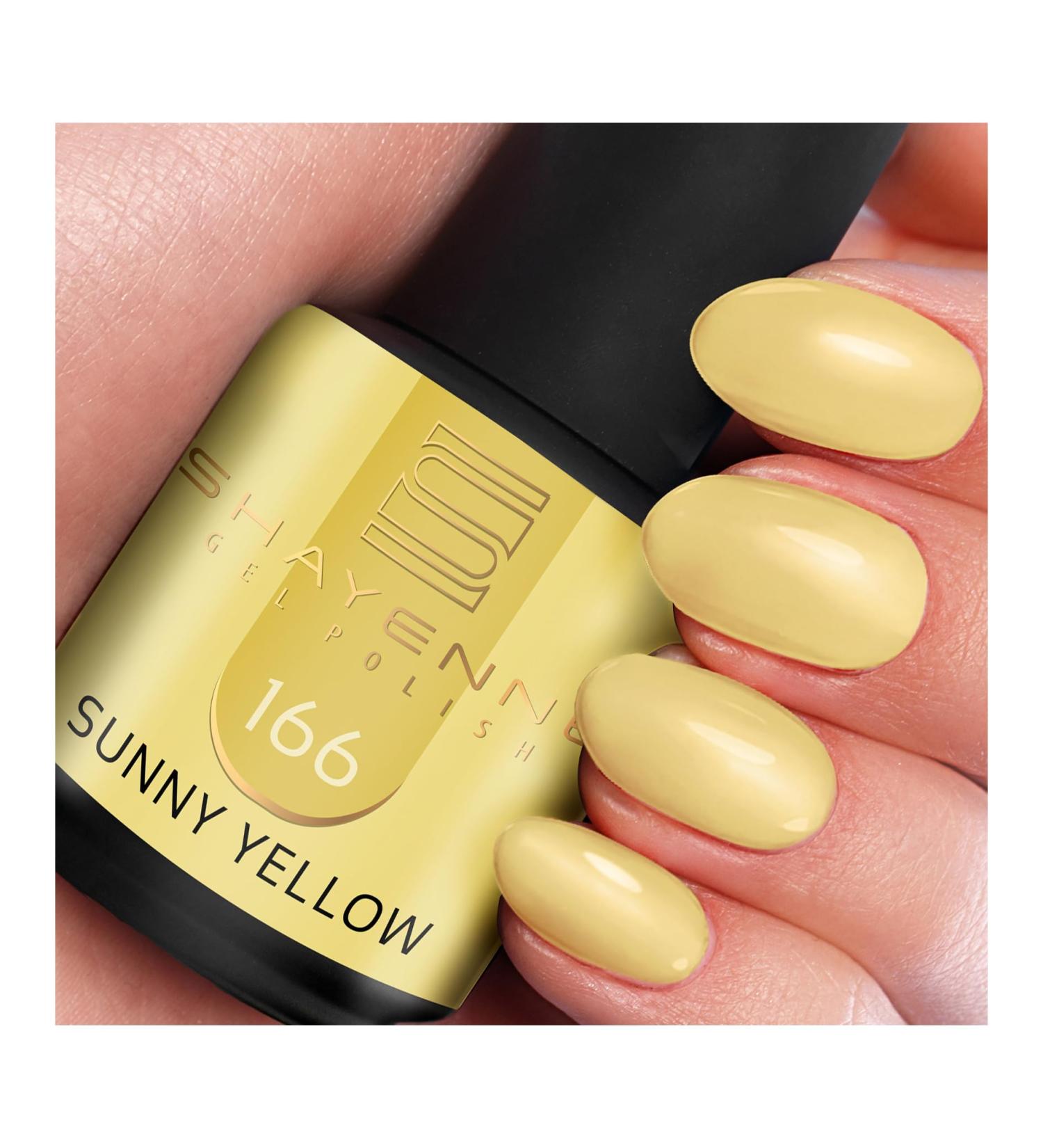 SHAYENNE Made in Germany Shellac Gel Nail Polish 15 ml for UV LED Lamp 166 Sunny Yellow Gel Nail Polish for UV Nail Lamp LED Nail Polish Gel Polish Nail Gel - Buy Online on GoSupps.com