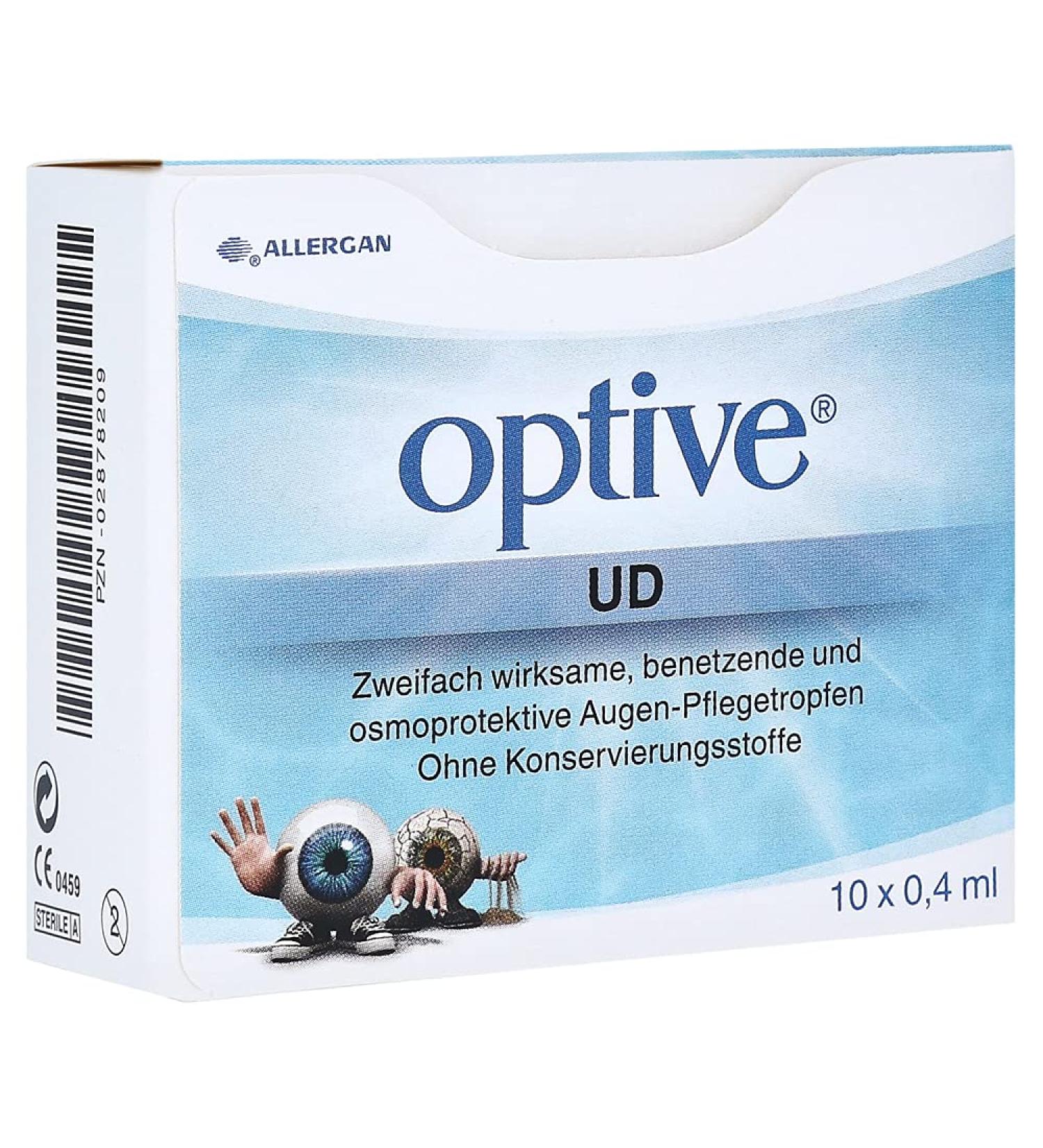 Optive and eye drops