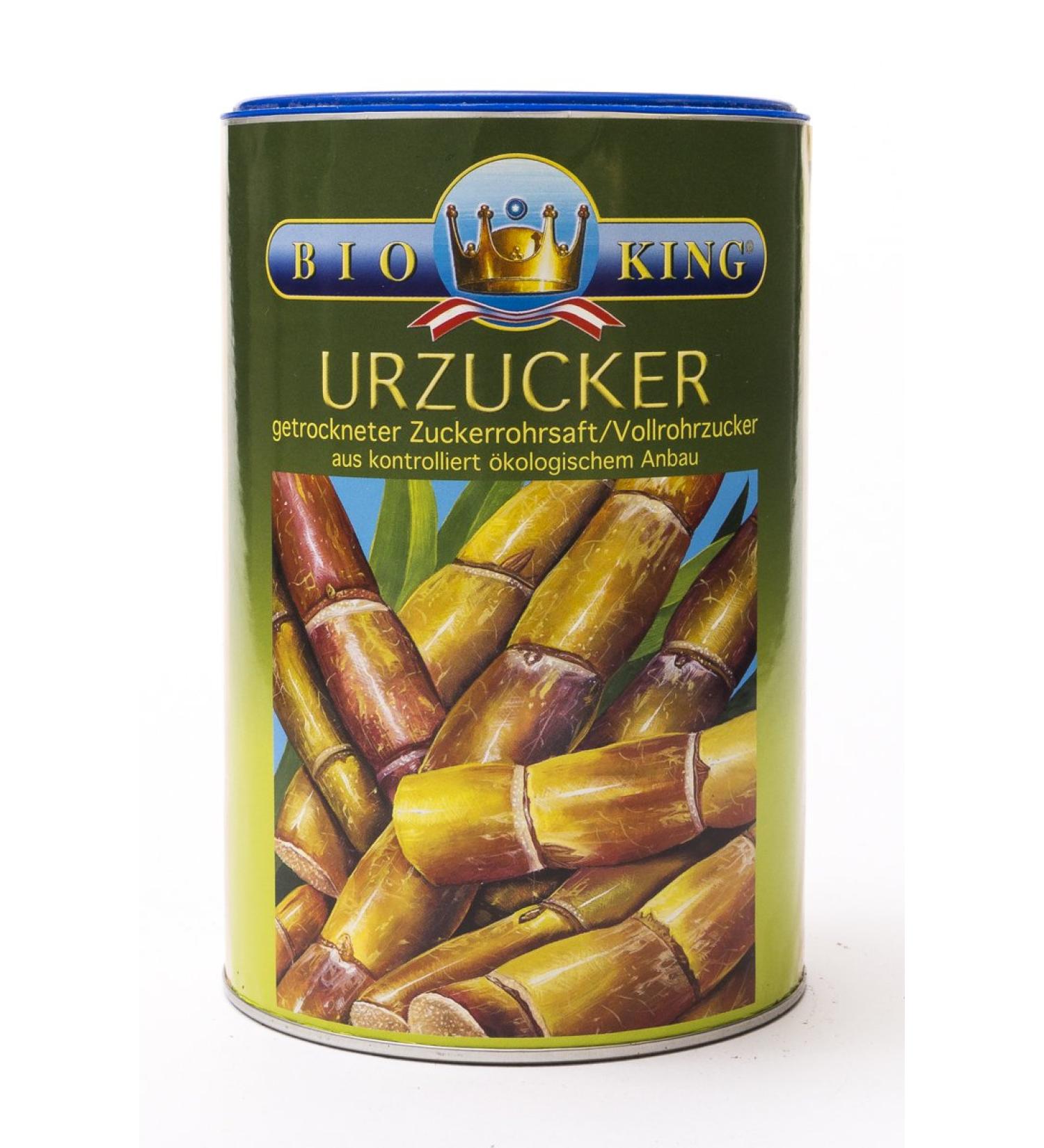 BioKing 3x 700g ORGANIC Raw Sugar WHOLE CANE SUGAR (EUR 8.05 / can)