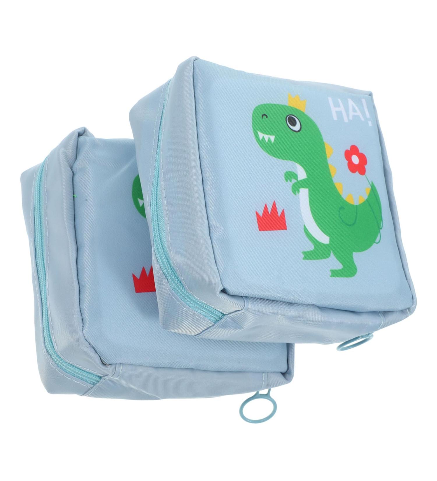 Lurrose 2pcs Aunt's Towel Storage Bag Tampon Holder Sanitary Napkin Travel Pouch - Girly Period Pouch - Buy Online on GoSupps.com