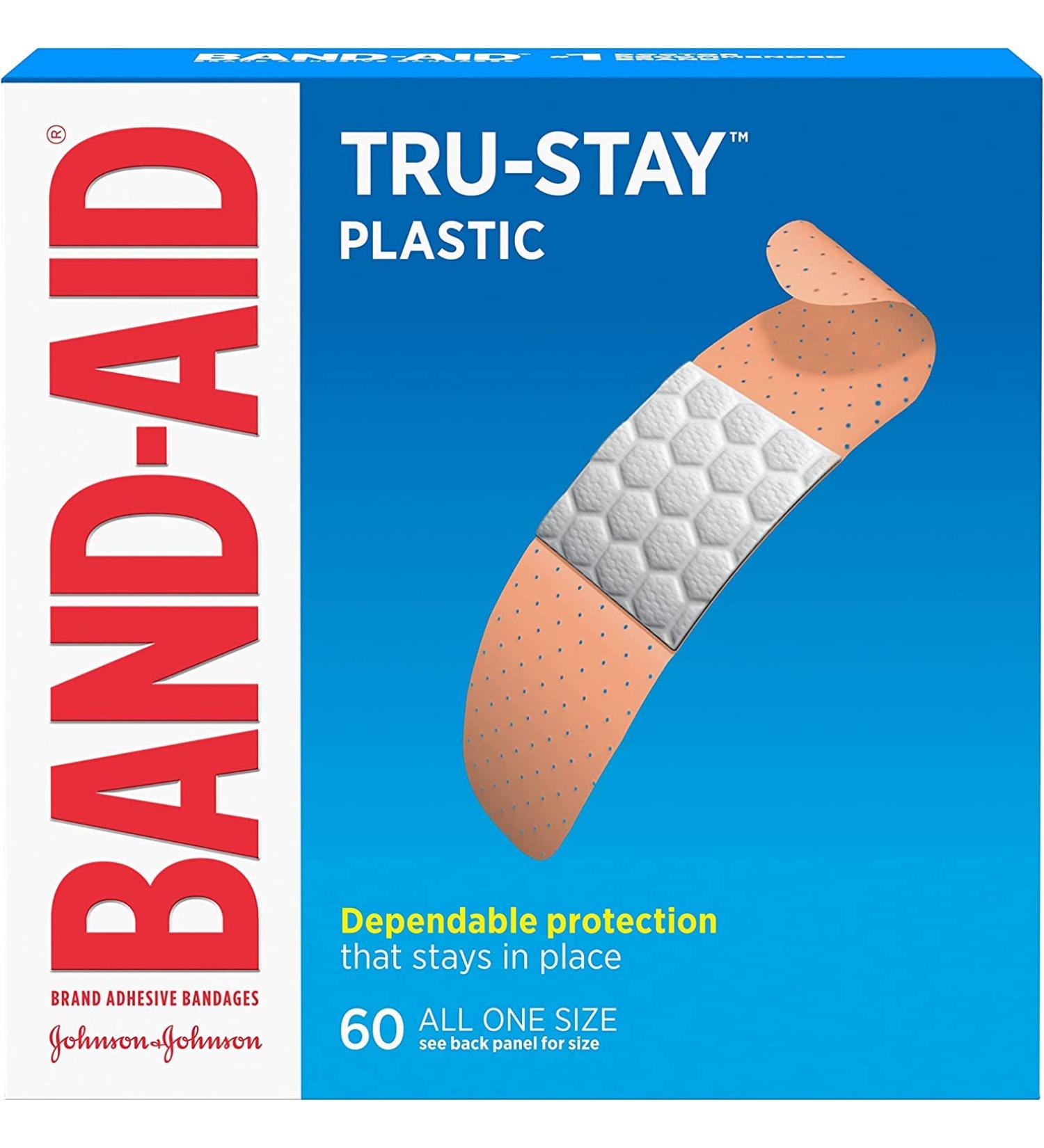 Buy B-A Pl 60 5635 Wide Size 60s Band-Aid Plastic Comfort Flex - Best Worldwide Shipping - Buy Online on GoSupps.com
