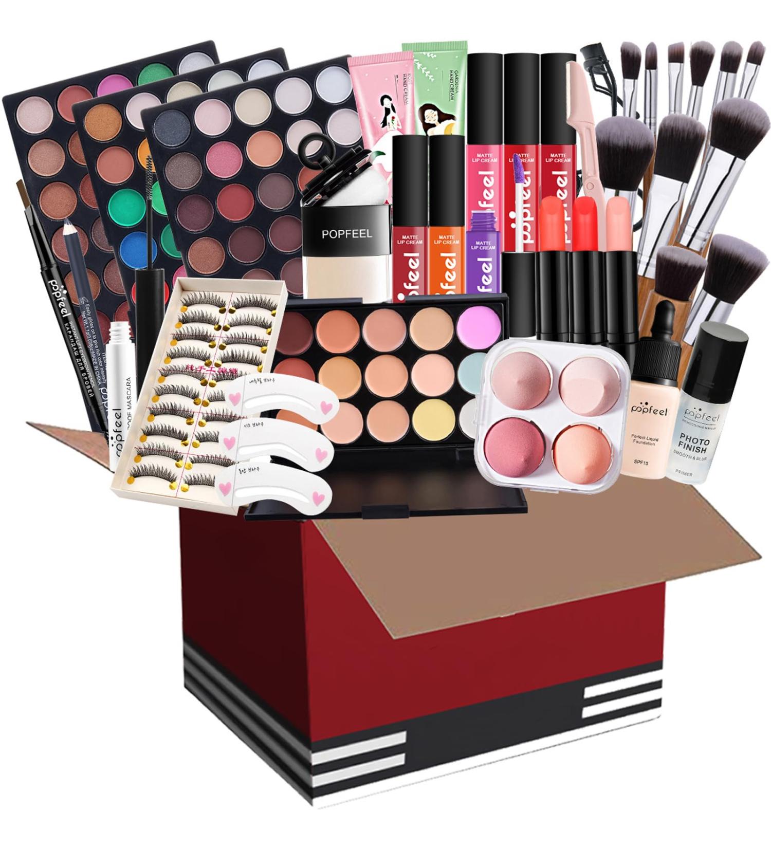 LHLXZQ Makeup Set for Women Versatile Cosmetic Gift with Eye Shadow Concealer Lipstick Mascara - Buy Online on GoSupps.com