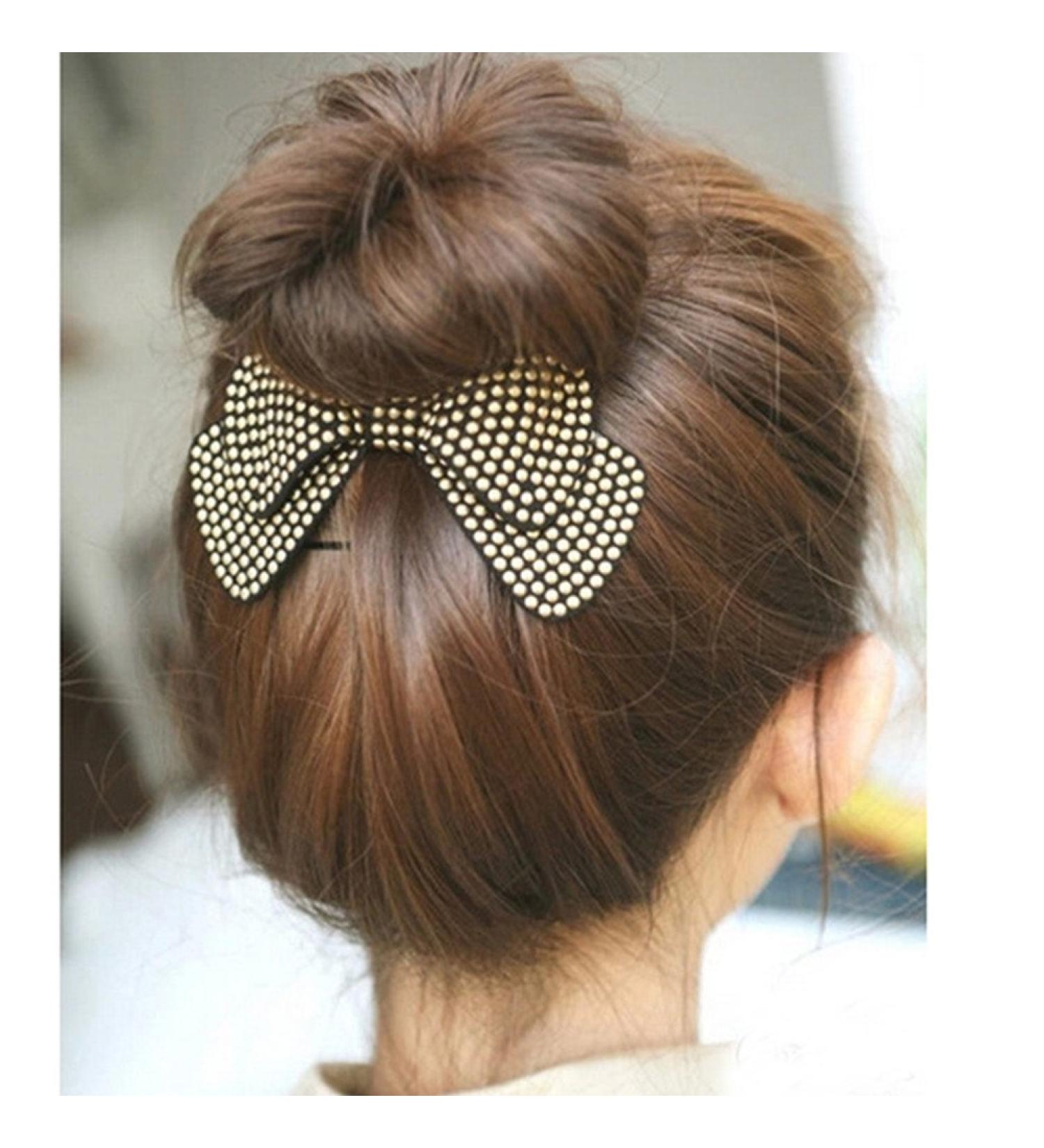 cuhair(TM) 1 x ladies hair clip punk vintage hairpin/accessory bowknot