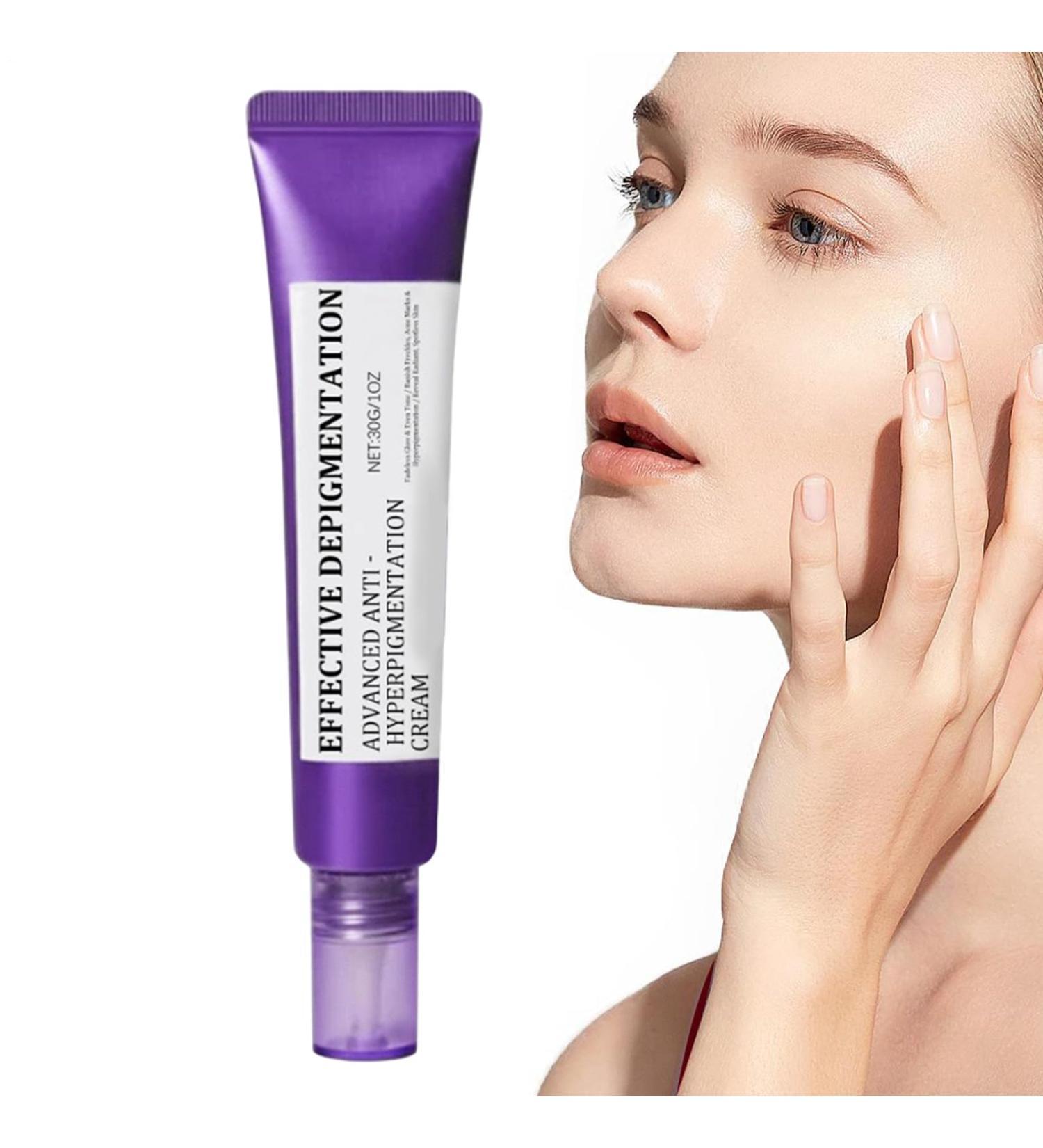 Cr me pour la peau contre l'hyperpigmentation soin naturel du visage 30 g cr me raffermissante contre les impuret s - Buy Online on GoSupps.com