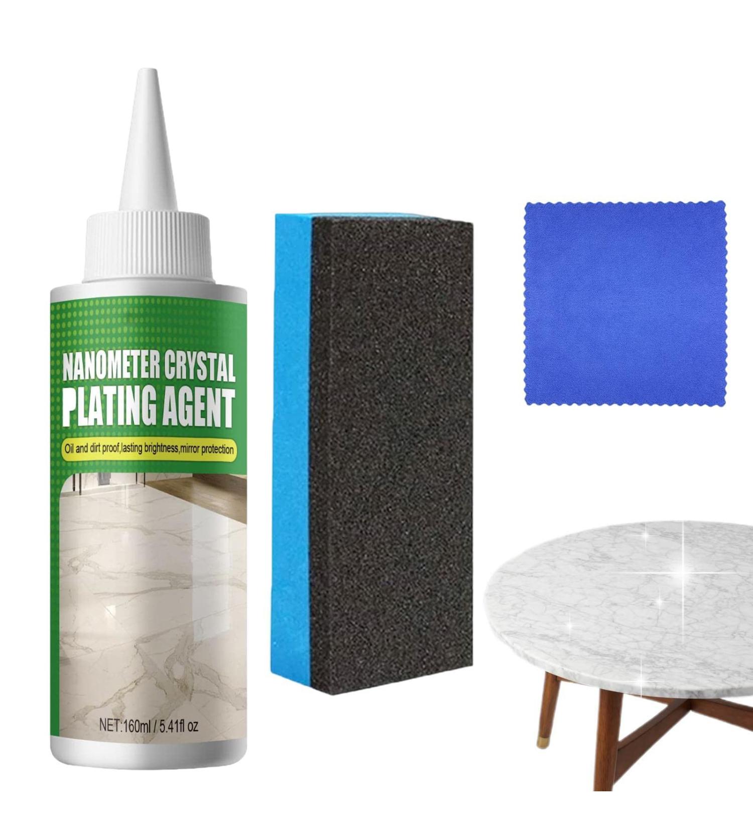 Marble Cleaner - Crystal Coating Agent for Tile Tile Protector Against Grease and Dirt Penetration Kitchen Supplies for Marble and Natural Stone Hondony - Buy Online on GoSupps.com