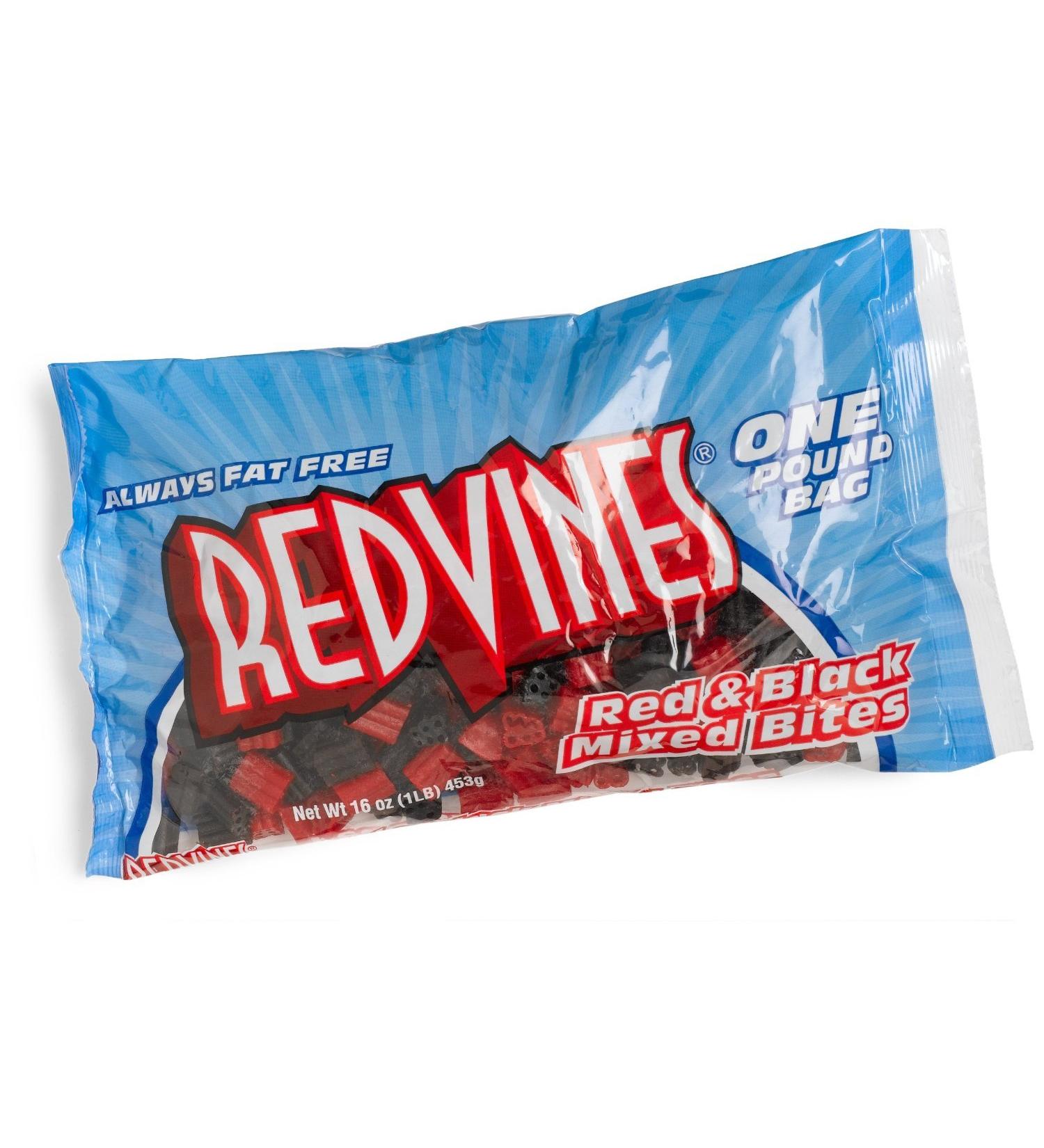 Red Vines Red & Black Mixed, Bites Size, 16 oz