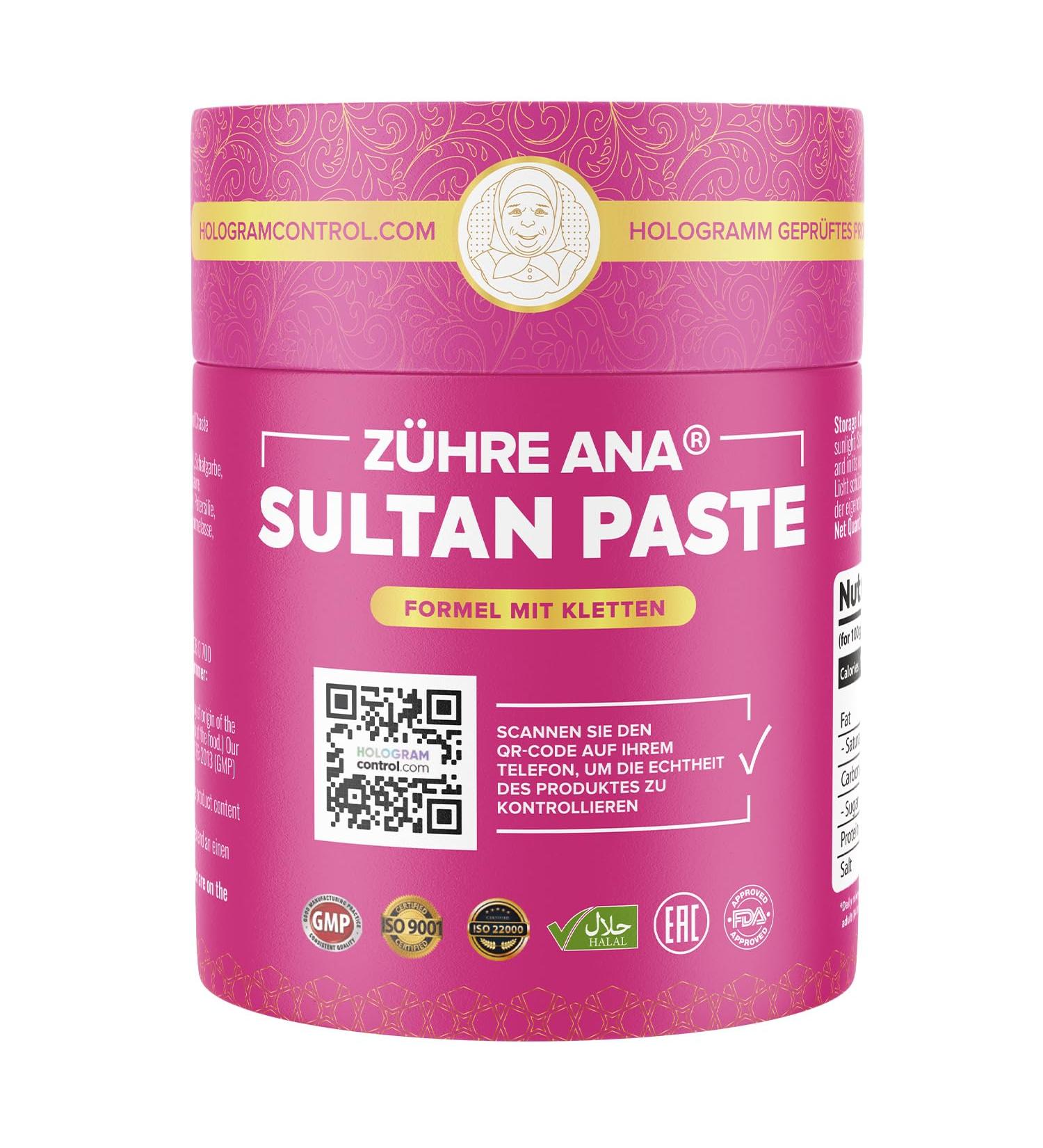 Tool Ana Sultan Paste for Women | Natural Herbal Relief for Menstrual & Menopausal Symptoms | Vegan & Cycle Regulator - Buy Online on GoSupps.com