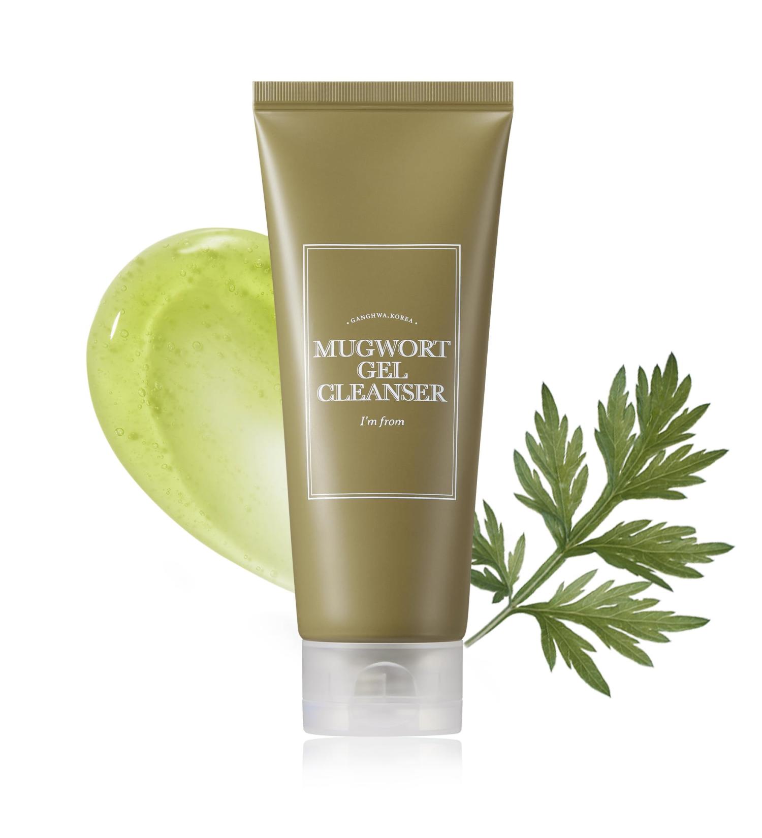 Mugwort Gel Cleanser 150ml | Soothing Low pH Herbal Face Wash for Sensitive Skin | Vegan & Hypoallergenic - Buy Online on GoSupps.com