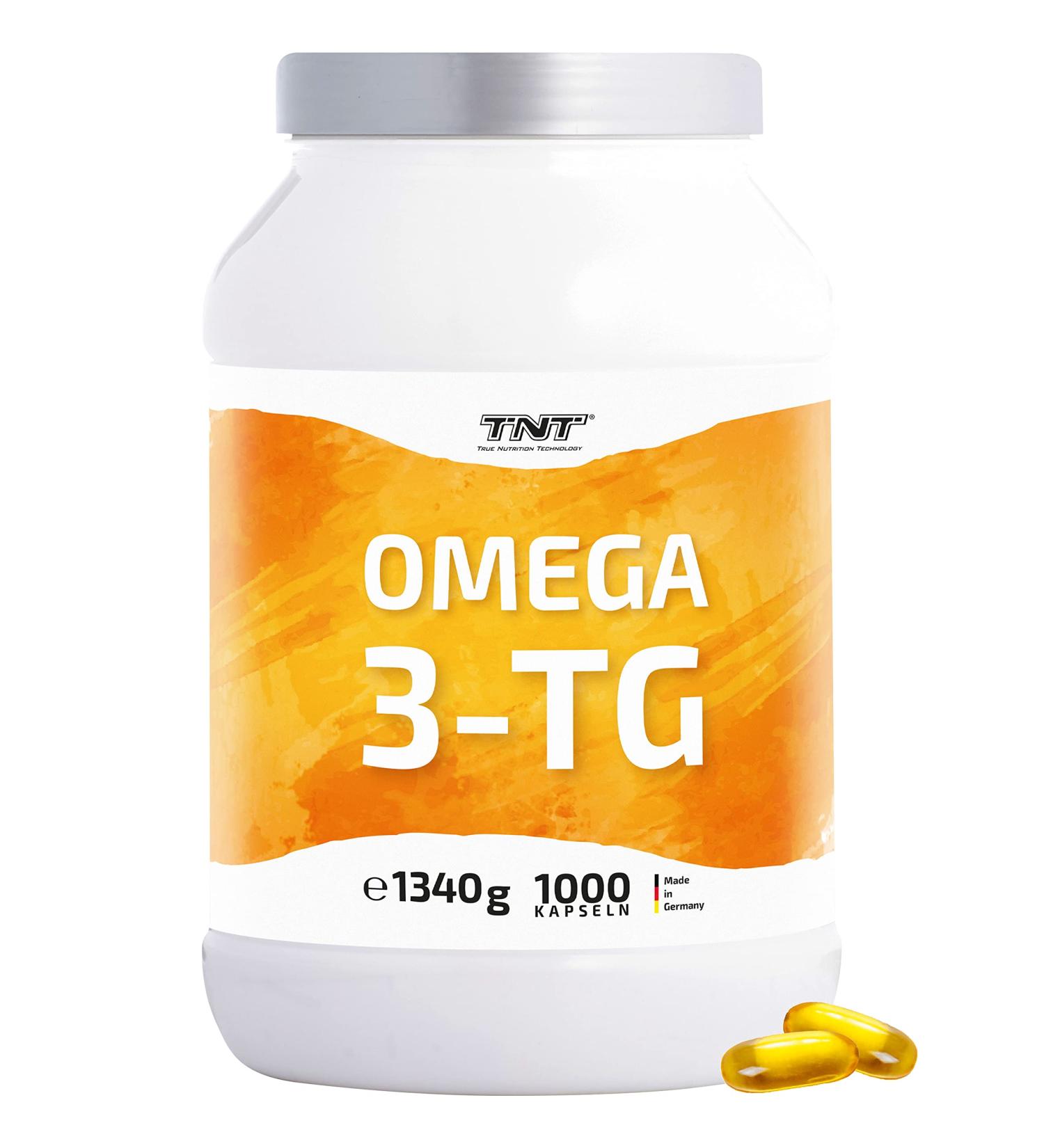 TNT Omega 3 - 1000 Capsules | 2760mg Fish Oil with EPA & DHA | High Potency & Lab Tested Supplements for Optimal Health - Buy Online on GoSupps.com