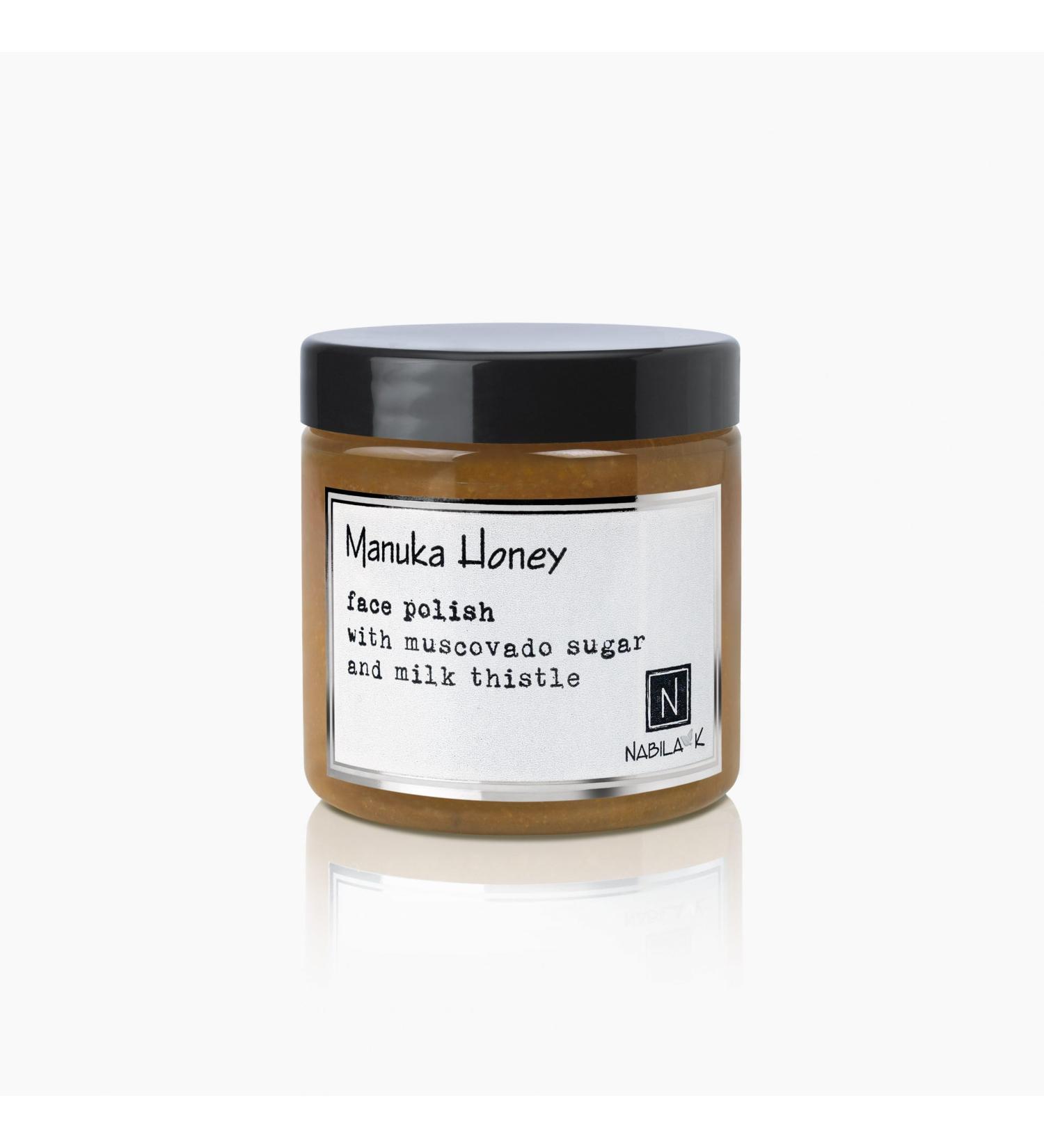 Revitalize Your Skin with Manuka Honey Face Polish - 5oz | Natural Exfoliator with Muscovado Sugar & Milk Thistle | International Shipping Available - Buy Online on GoSupps.com