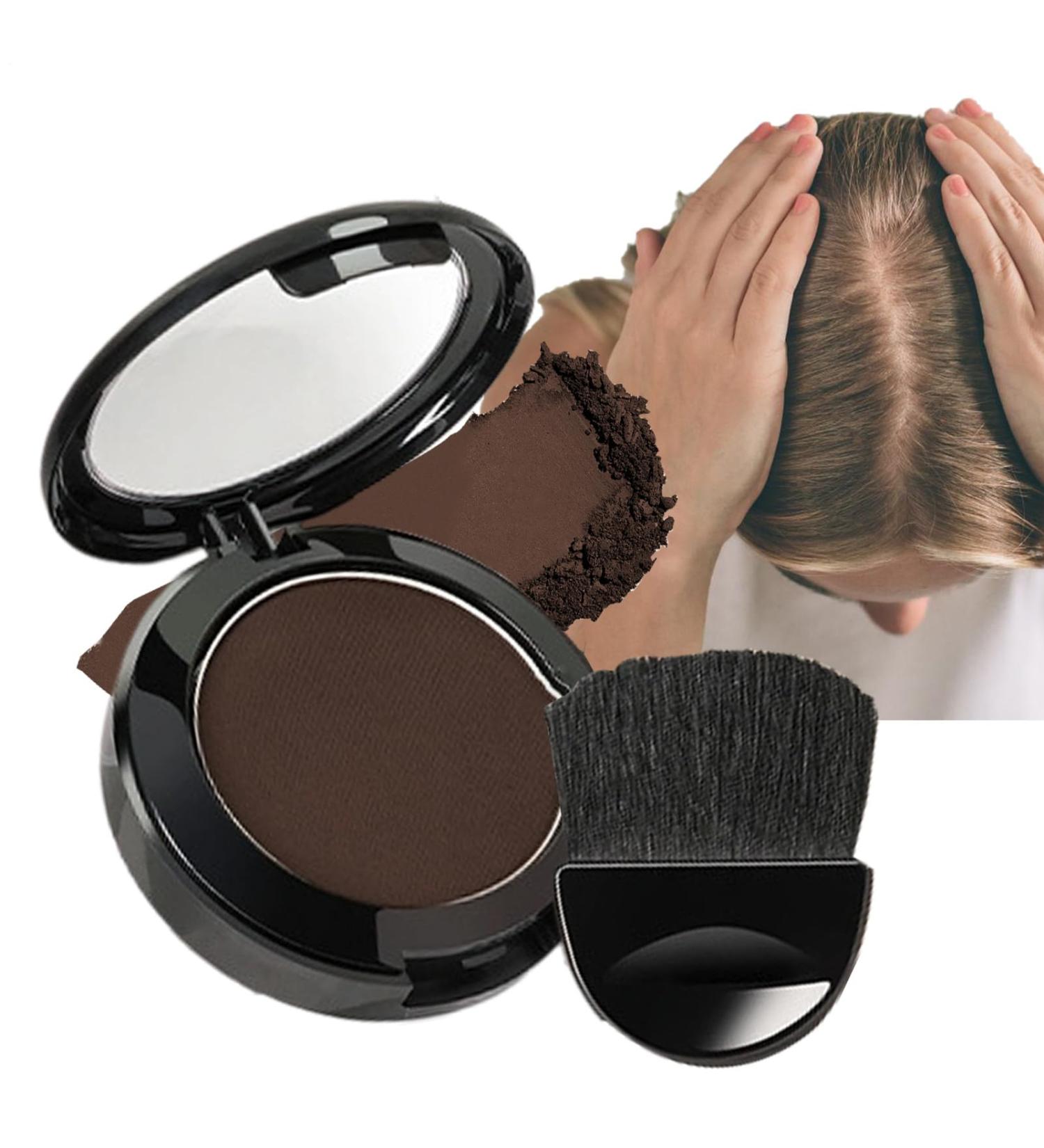 Hairline Powder Root Concealer Matte Finish Compact and Easy to Carry Perfect Blend for Hair | Quick Touch-Up for Men Women Grandads Husbands Wives etc. - Buy Online on GoSupps.com