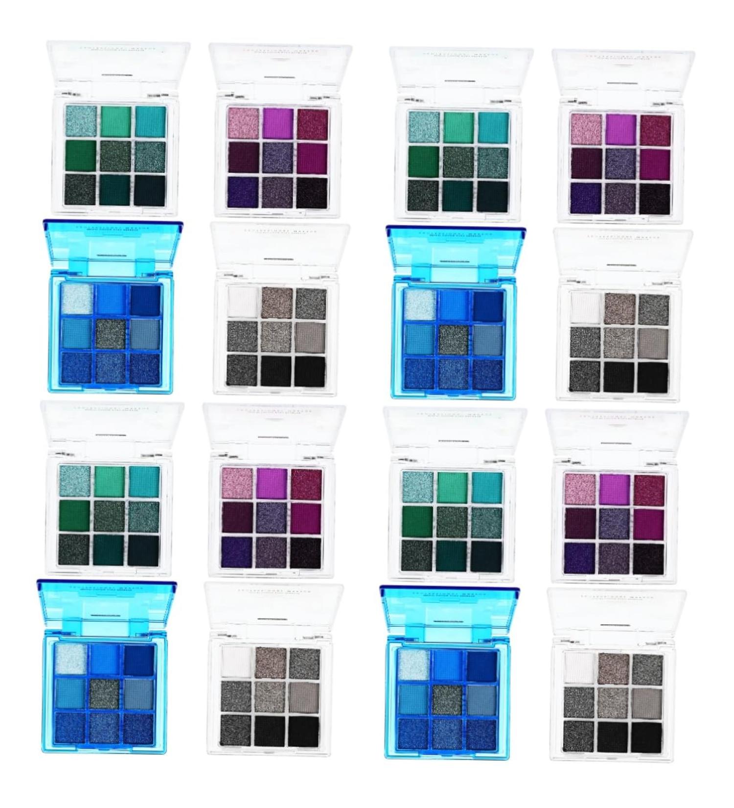 FOMIYES 16 Pcs Eye Shadow Palette Eyeshadow Palette Eye Shadow Plate Makeup Palette Eyeshadow Plastic 1 count (Pack of 1) Multix4pcs - Buy Online on GoSupps.com