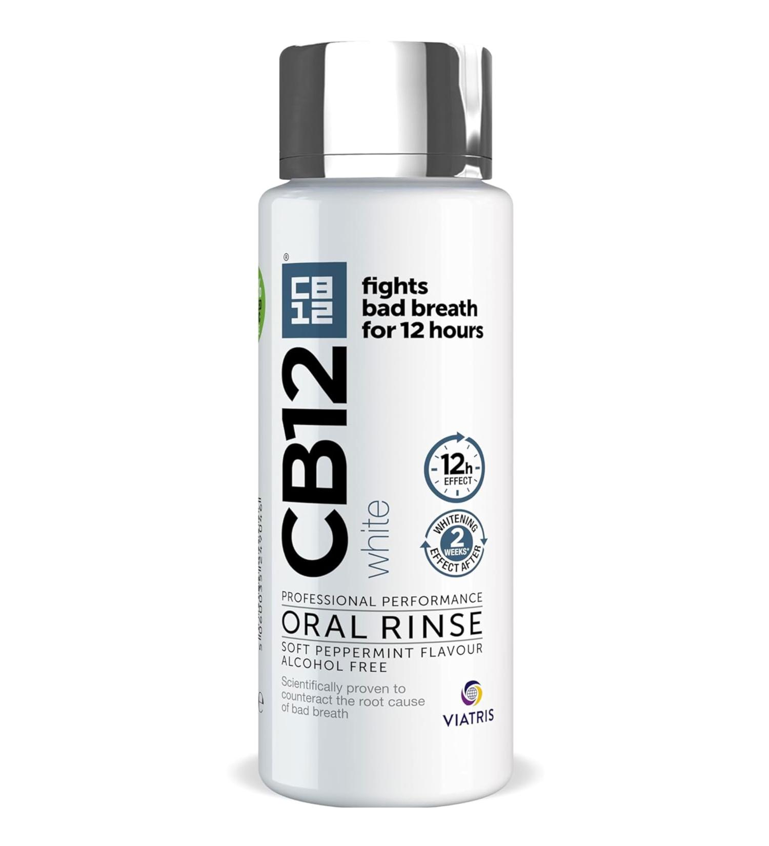 CB12 CB12 WHITE MOUTHWASH 250ML (Pack of 4) - Buy Online on GoSupps.com