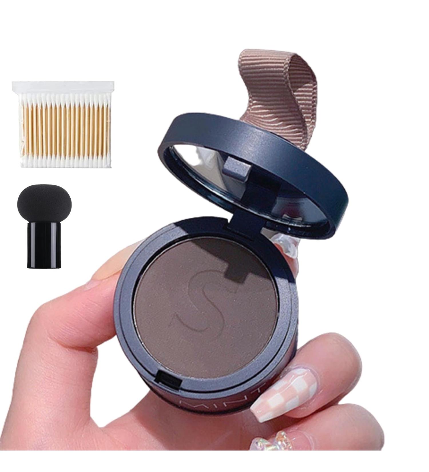 Sweet Mint Hairline Powder 2023 New Tech Sweet Mint Hairline Powder Sweet Mint Hairline Powder for Women (Black Brown) - Buy Online on GoSupps.com