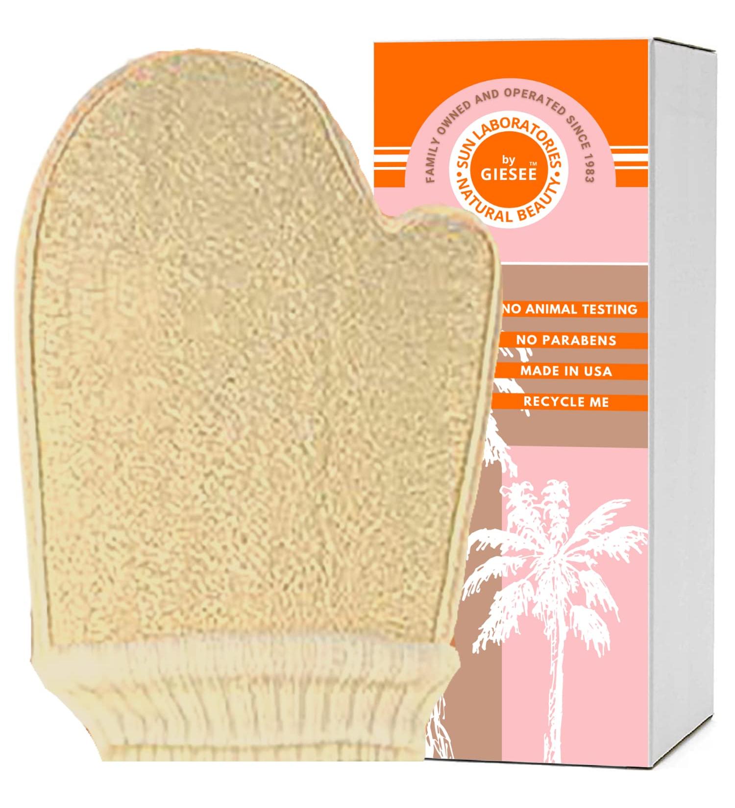 Loofah Sponge Scrubber/Shower Loofah/Loofah Mitt with Terry Cloth Backing  Bungie Collar & Thumb - Buy Online on GoSupps.com