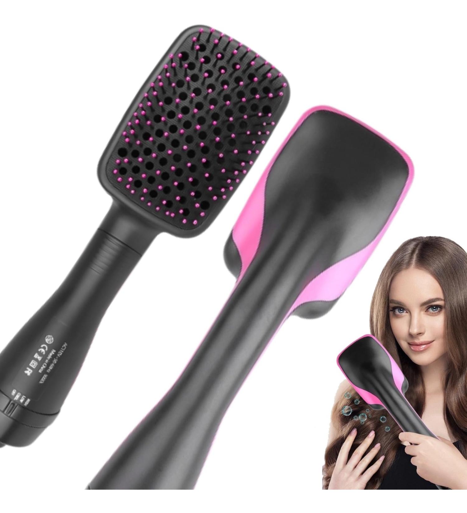 Hair Dryer & Blow Dryer Brush - 1 Step Ionic Hot Air Straightener for All Hair Types | Negative Ion Hair Styling Tool - Buy Online on GoSupps.com