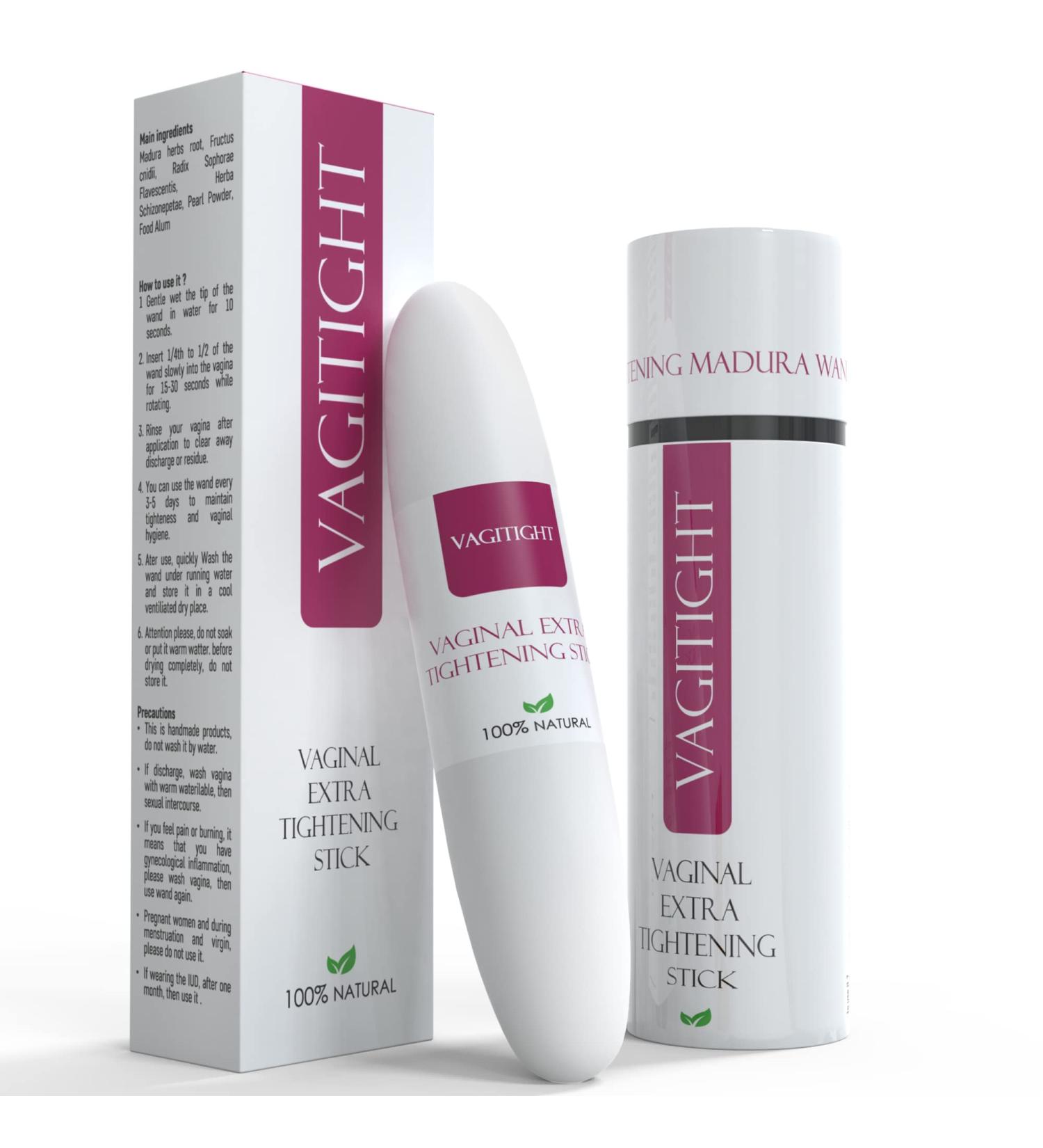 Vagitight Extra Tightening Stick | Vaginal Health PH Detox | Pelvic Wand for Odor Removal | Yoni Products for Women | Vaginal Rejuvenation with Natural Herbs - Buy Online on GoSupps.com
