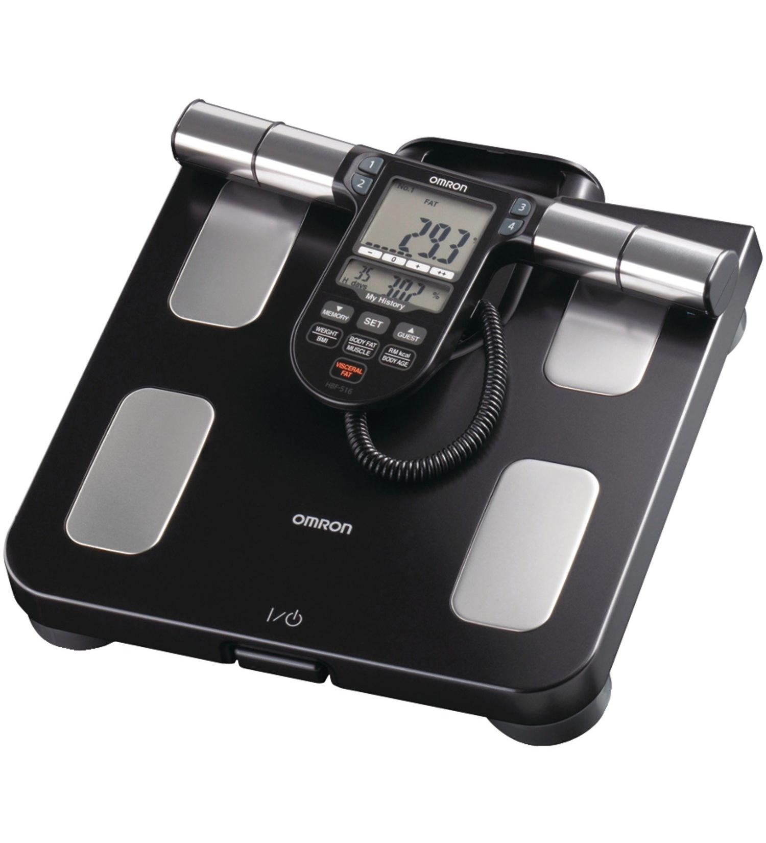 Omron Body Composition Monitor with Scale | 7 Fitness Indicators & 180-Day Memory - Buy Online on GoSupps.com