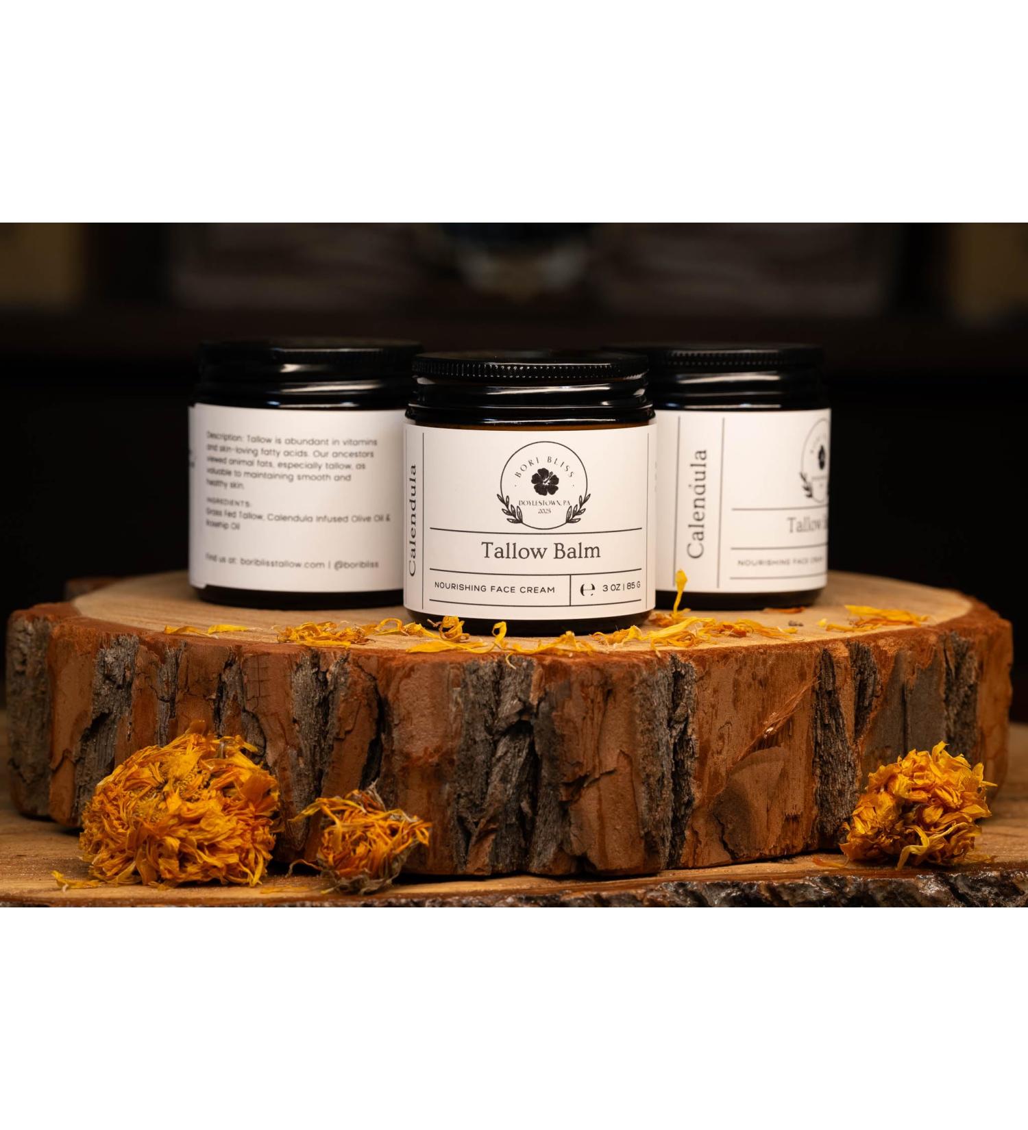 Bori Bliss: Handmade Grass Fed Tallow Face Balm - Buy Online on GoSupps.com