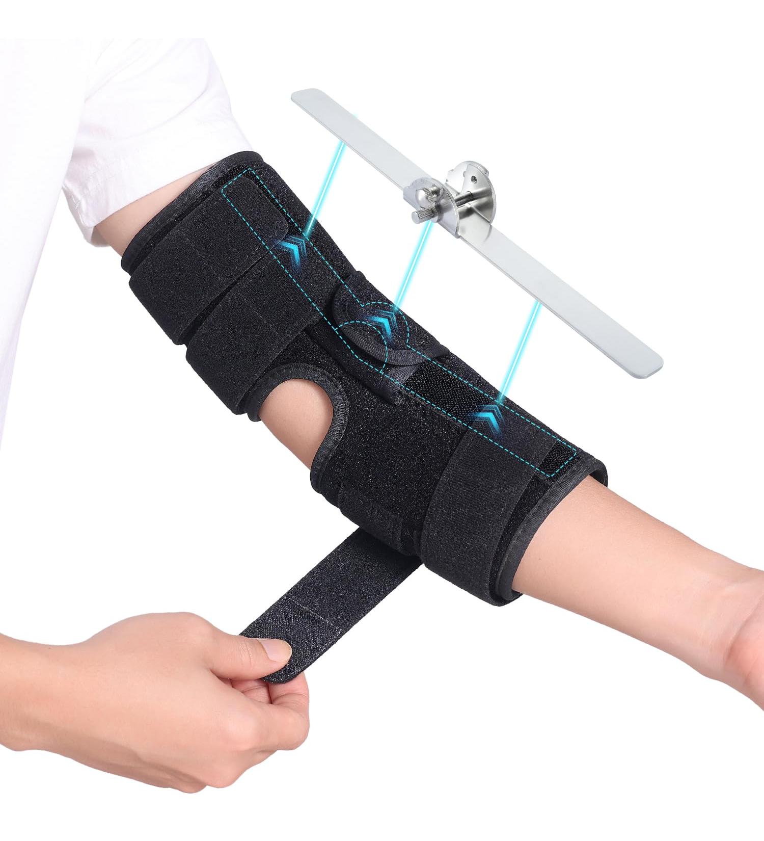 Ulnaris Elbow Rail for Cubital Tunnel Syndrome | Adjustable Orthosis for Night & Day - S/M Size | Left & Right Arm Support - Buy Online on GoSupps.com
