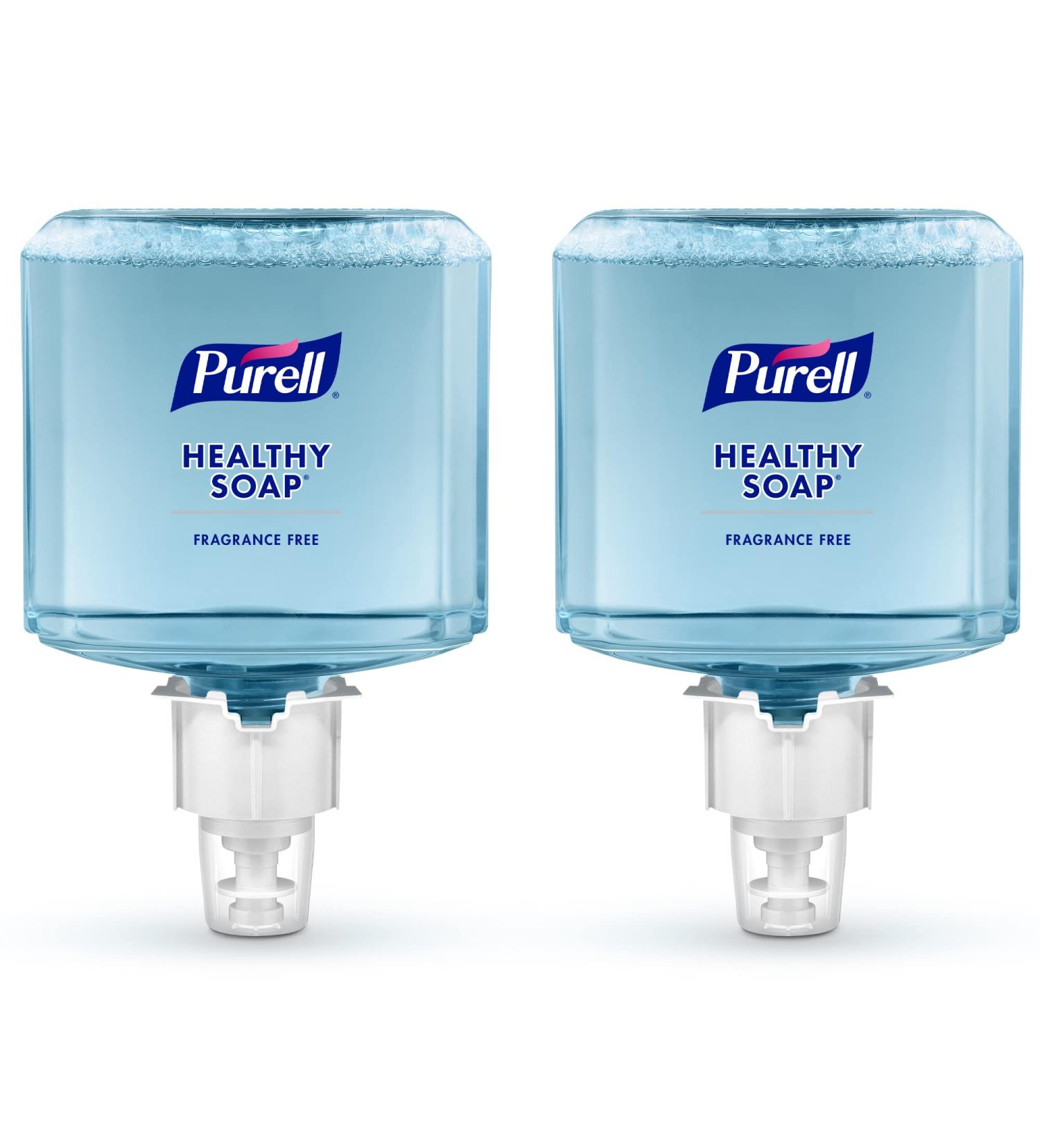 PURELL HEALTHY SOAP Gentle & Free Foam 1200 mL Refill for ES4 Dispenser, Fragrance-Free (Pack of 2) - 5072-02 by GOJO Inc - Buy Online on GoSupps.com