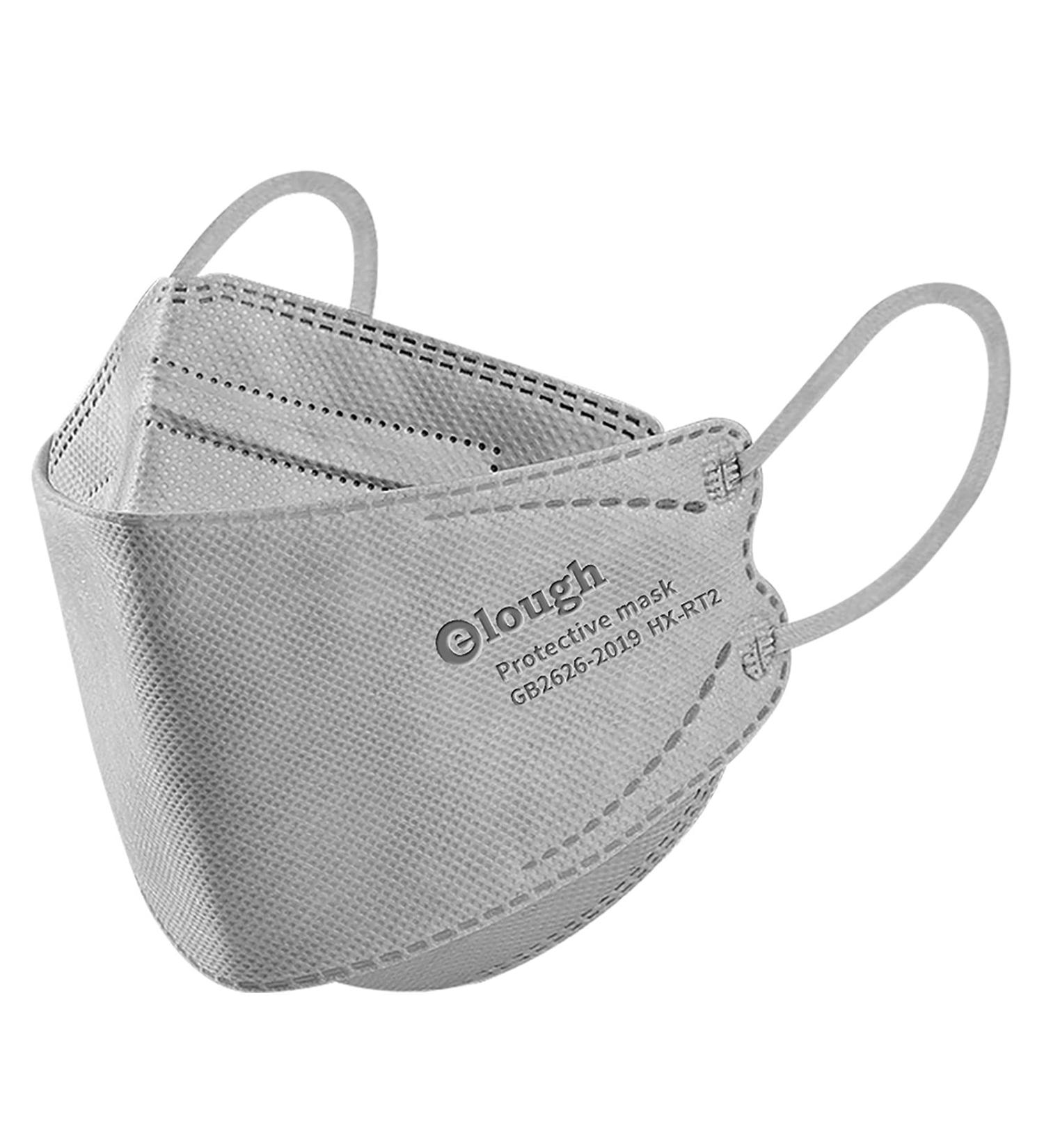 10/50/100Pcs Children's Face Shield Breathable 4-Layer Protective Face Cover with Elastic Earloop 100pcs-b One Size - Buy Online on GoSupps.com