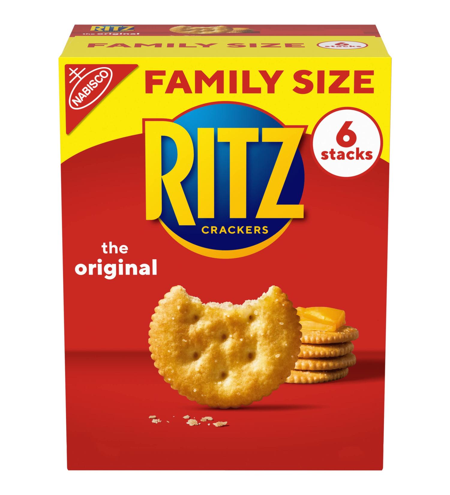 Ritz Crackers Original - Family Size - 20.6oz / 583 g - Buy Online on GoSupps.com