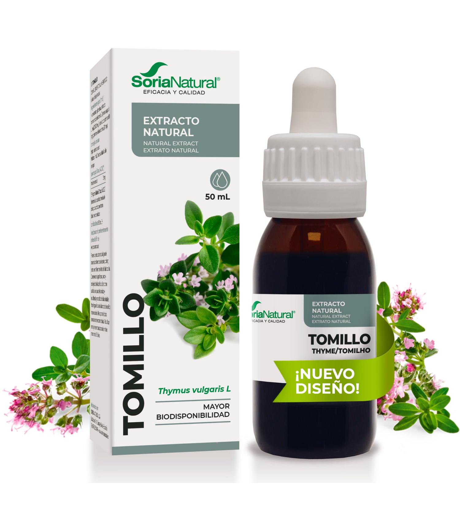 Soria Natural Extract Thyme Ciclodex 50 milliliters - Buy Online on GoSupps.com