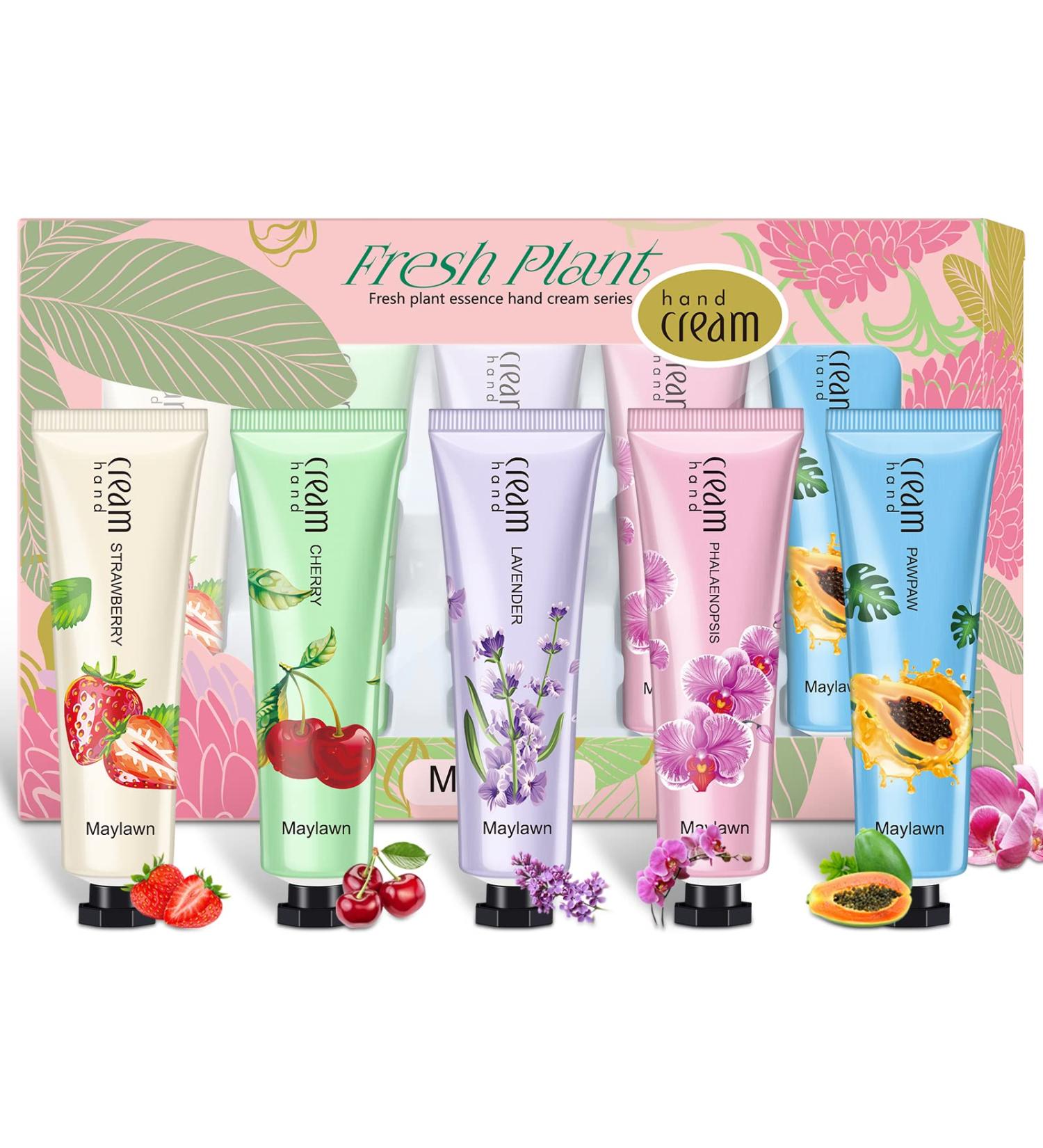 Maylawn Hand Cream 5 x 30ml Hand Cream Gift Sets Pack of 5 Vegan Friendly and Cruelty Free Perfect for Birthday Mothers day Gifts idea For Her/Him - Buy Online on GoSupps.com