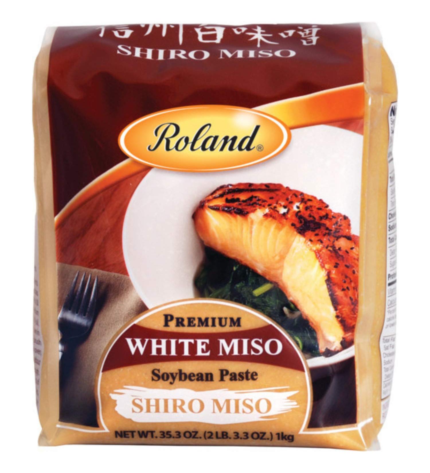 Roland Foods White Miso Paste - Specialty Imported Food - 35.2oz Pack - Buy Online on GoSupps.com