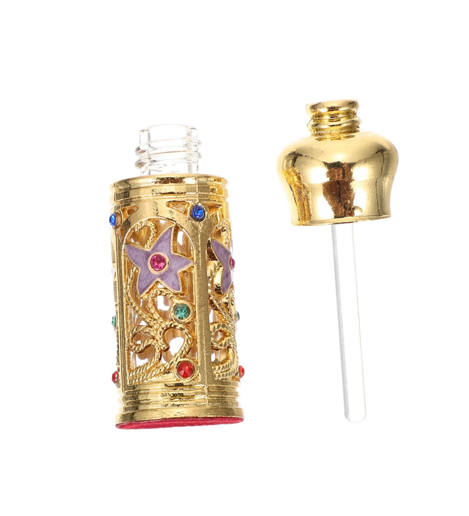 Housoutil Essential Oil Empty Bottle Essence Bottle Essential Oil Perfume Vintage Aromatherapy Bottle Perfume Bottle Spice Container Retro Decor Mini Perfume Spray Glass Travel Lecythus - Buy Online on GoSupps.com