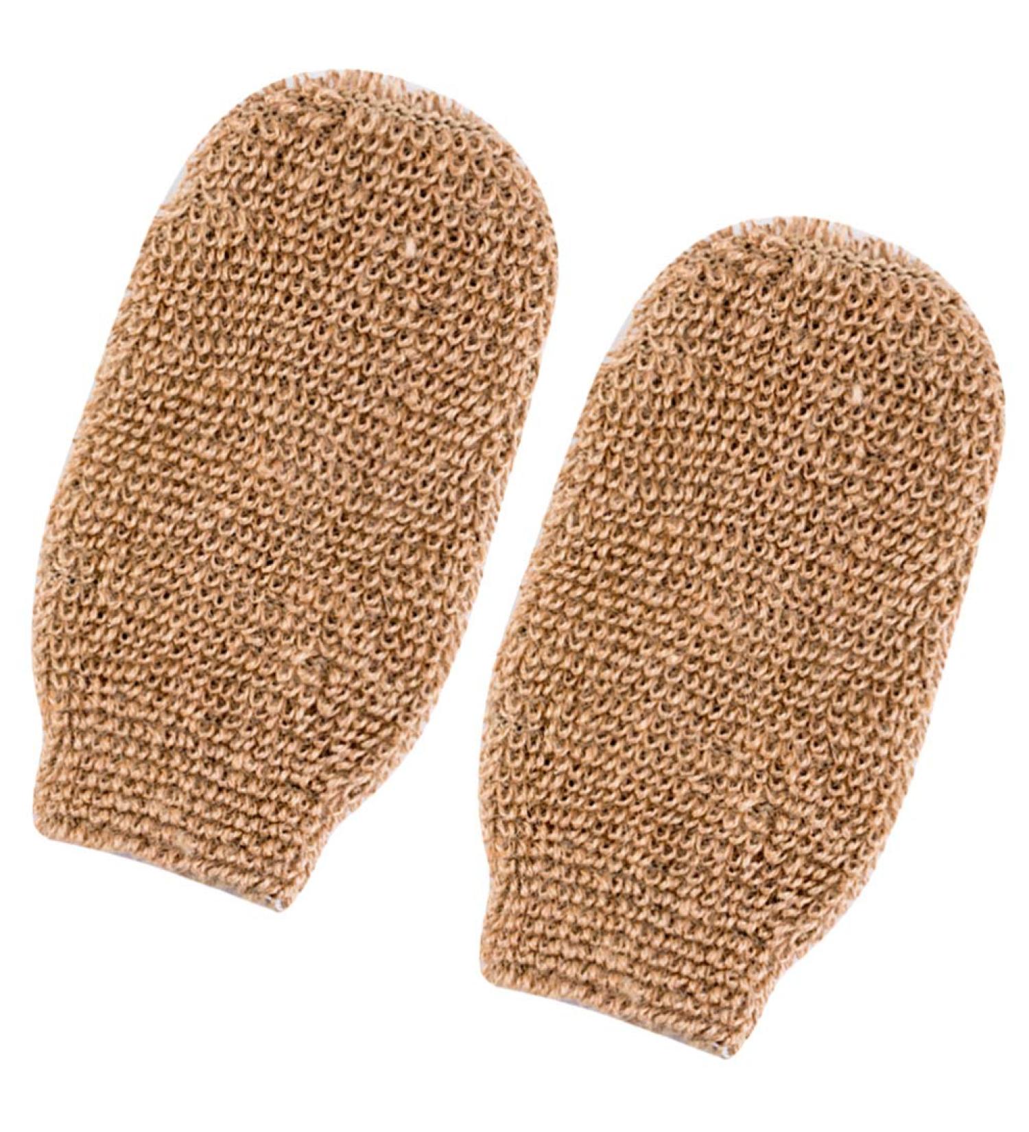 Exceart 2-Pack Sisal Soap Bags & Luffa Shower Gloves - Eco-Friendly Body Wash & Peeling Accessories - Buy Online on GoSupps.com