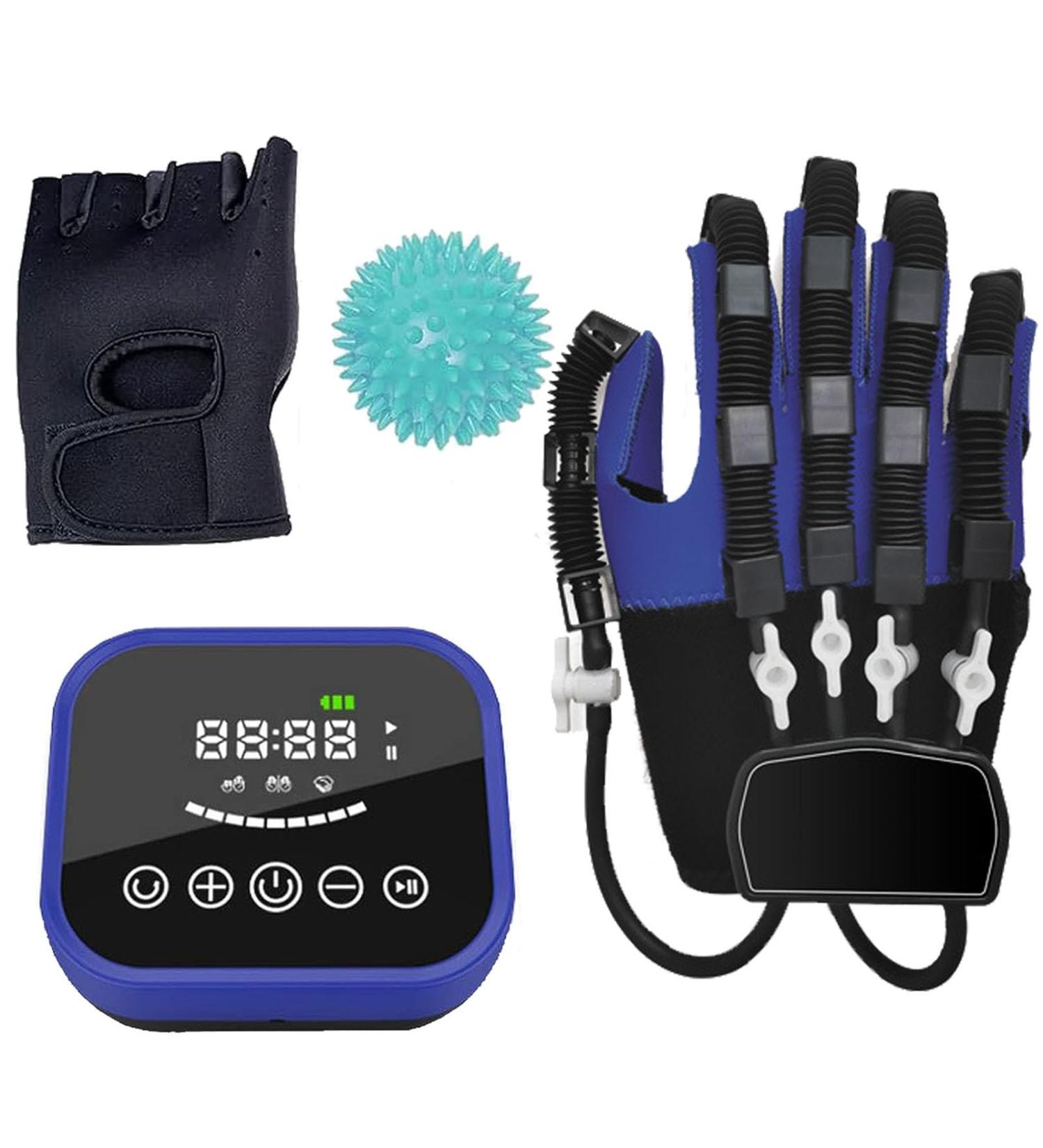 Hand Rehabilitation Robot Gloves Model Self Training Finger Rehabilitation Device Functional Hand Stroke Recovery Equipment for Hand Dysfunction Patients(Size:L Color:Right) Large Right - Buy Online on GoSupps.com