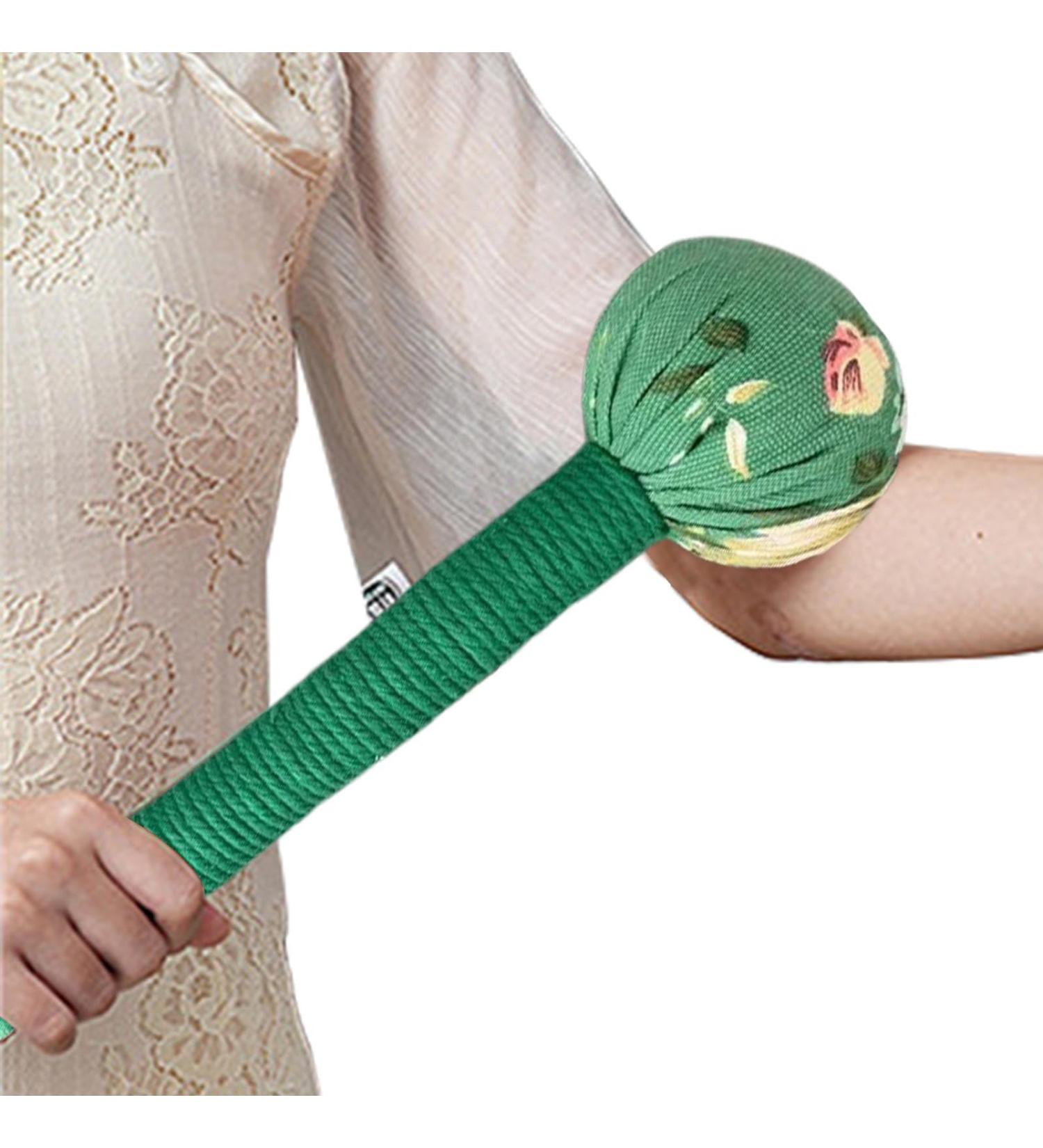 Manual Hand Massage Hammer | Wormwood Mugwort Device for Muscle Relaxation | Portable Wear-Resistant Massager for Home & Travel - Buy Online on GoSupps.com