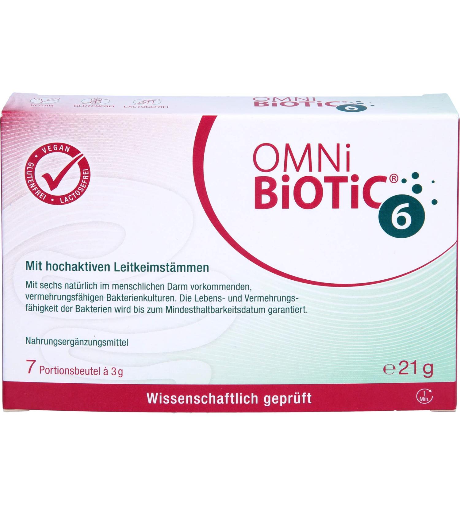 Buy Omni Biotic 6 - 7x3g for Gut Health | International Shipping Available - Buy Online on GoSupps.com