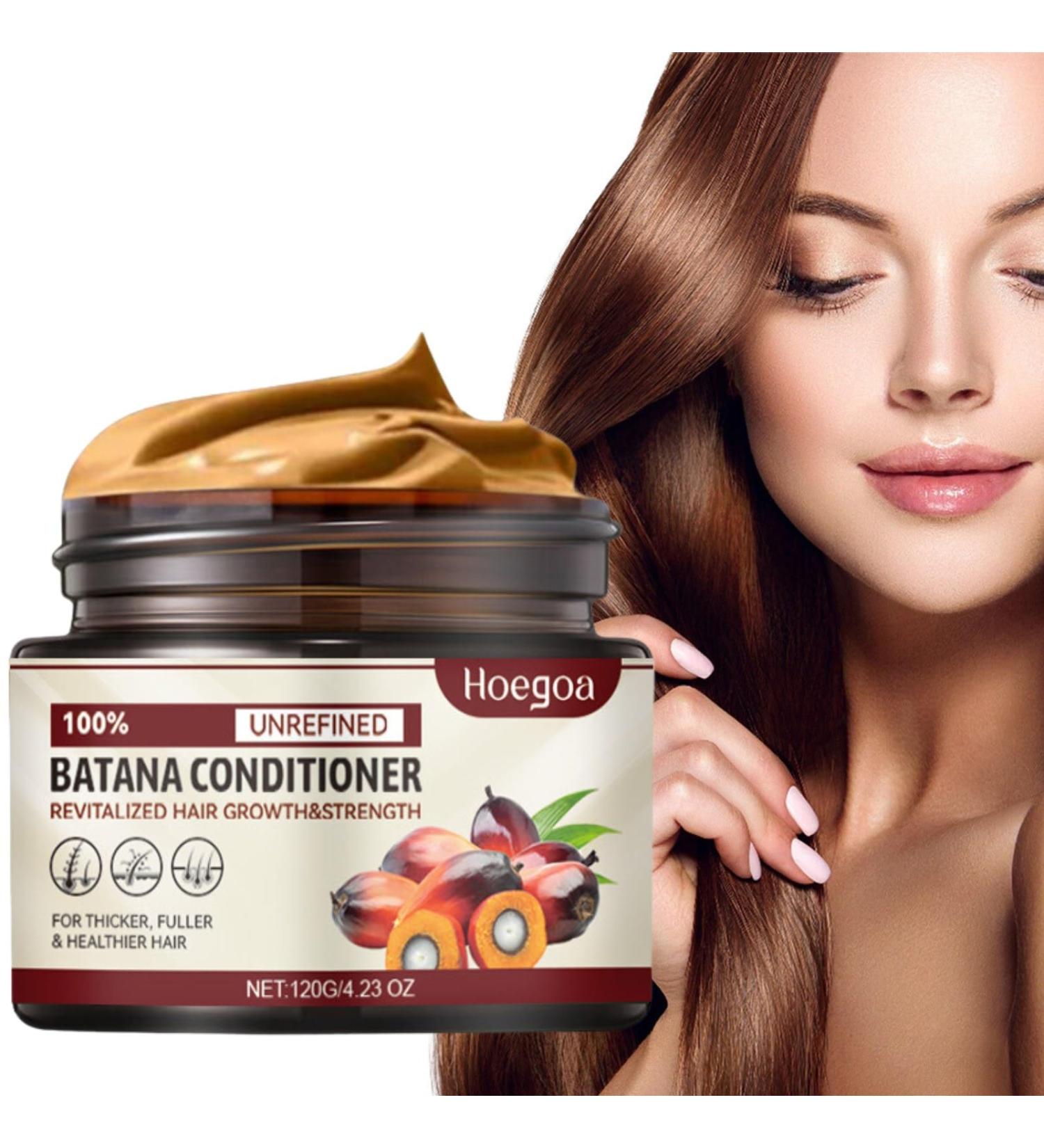 Buy Raw Batana Oil for Hair - Thicker & Healthier Hair Conditioner (120g) | International Shipping Available - Buy Online on GoSupps.com