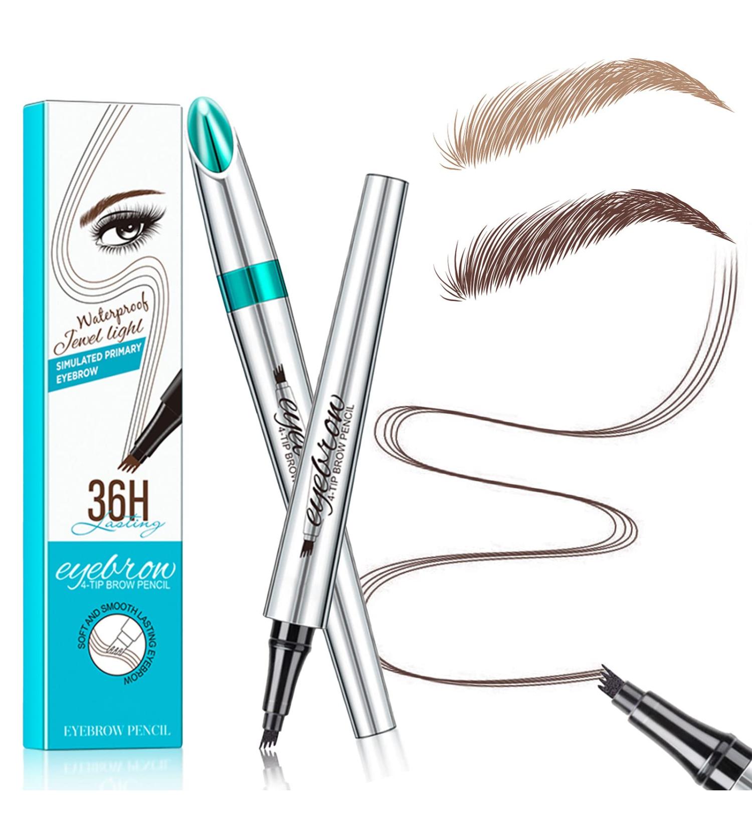 treStiQue Eyebrow Microblading Pen with Micro-Fork Tip - Waterproof Dark Brown - Buy Online on GoSupps.com