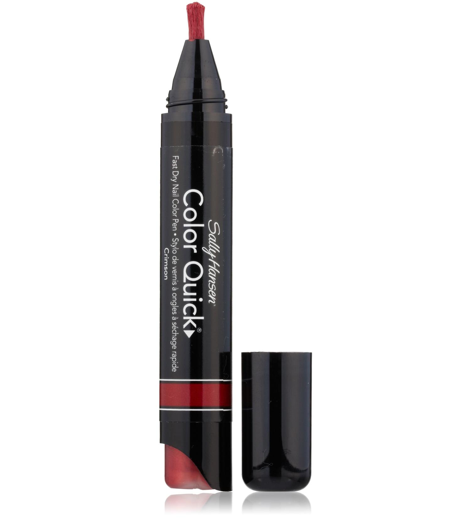 Sally Hansen Color Quick Nail Enamel in Crimson - 0.14 oz - Buy Online on GoSupps.com