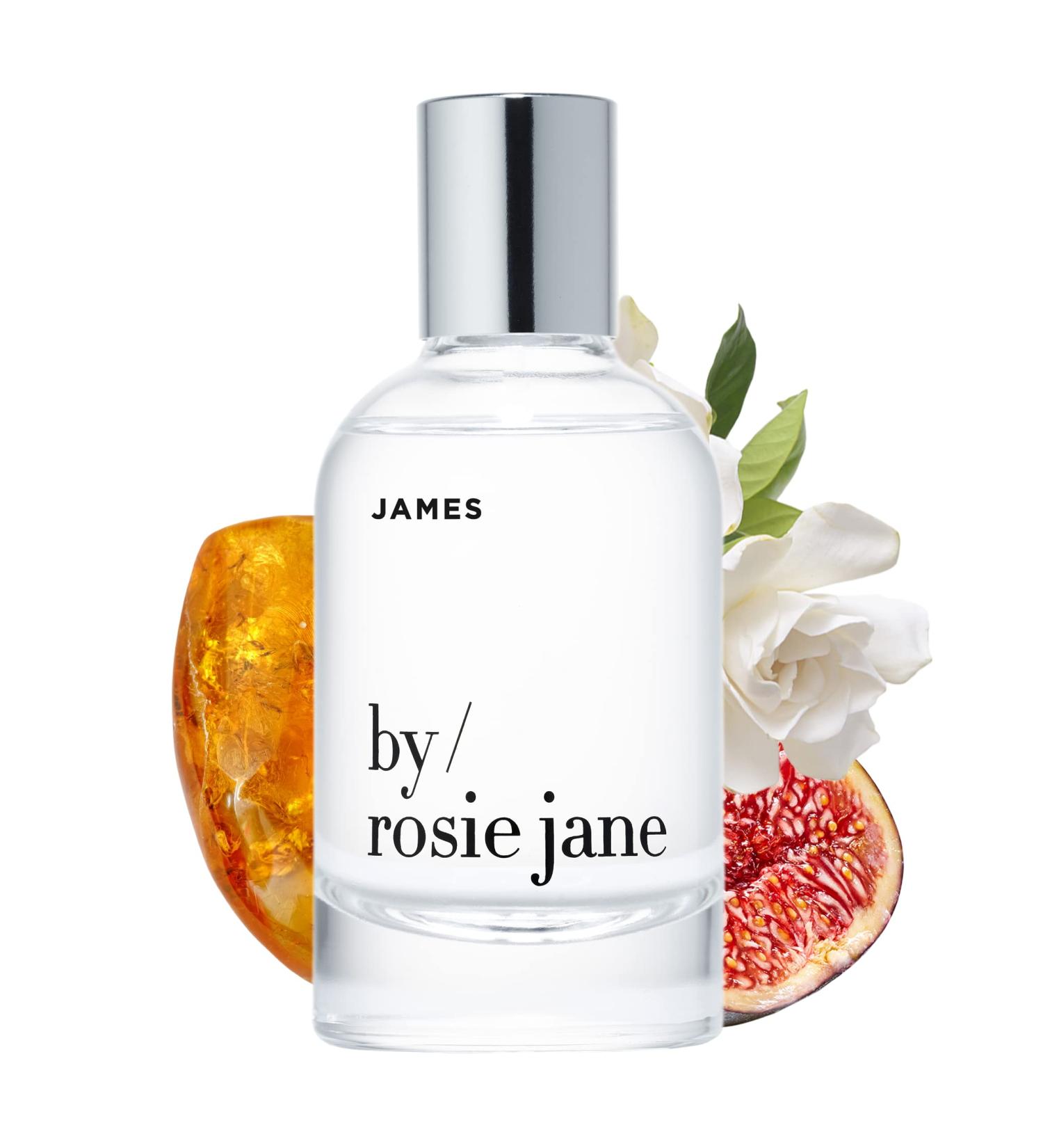 By Rosie Jane Eau De Parfum Spray (James) - Clean Fragrance for Women - Essential Oil Mist with Notes of Fig Amber Gardenia - Paraben Free Vegan Cruelty Free Phthalate Free (50ml) James (Fig) - Buy Online on GoSupps.com
