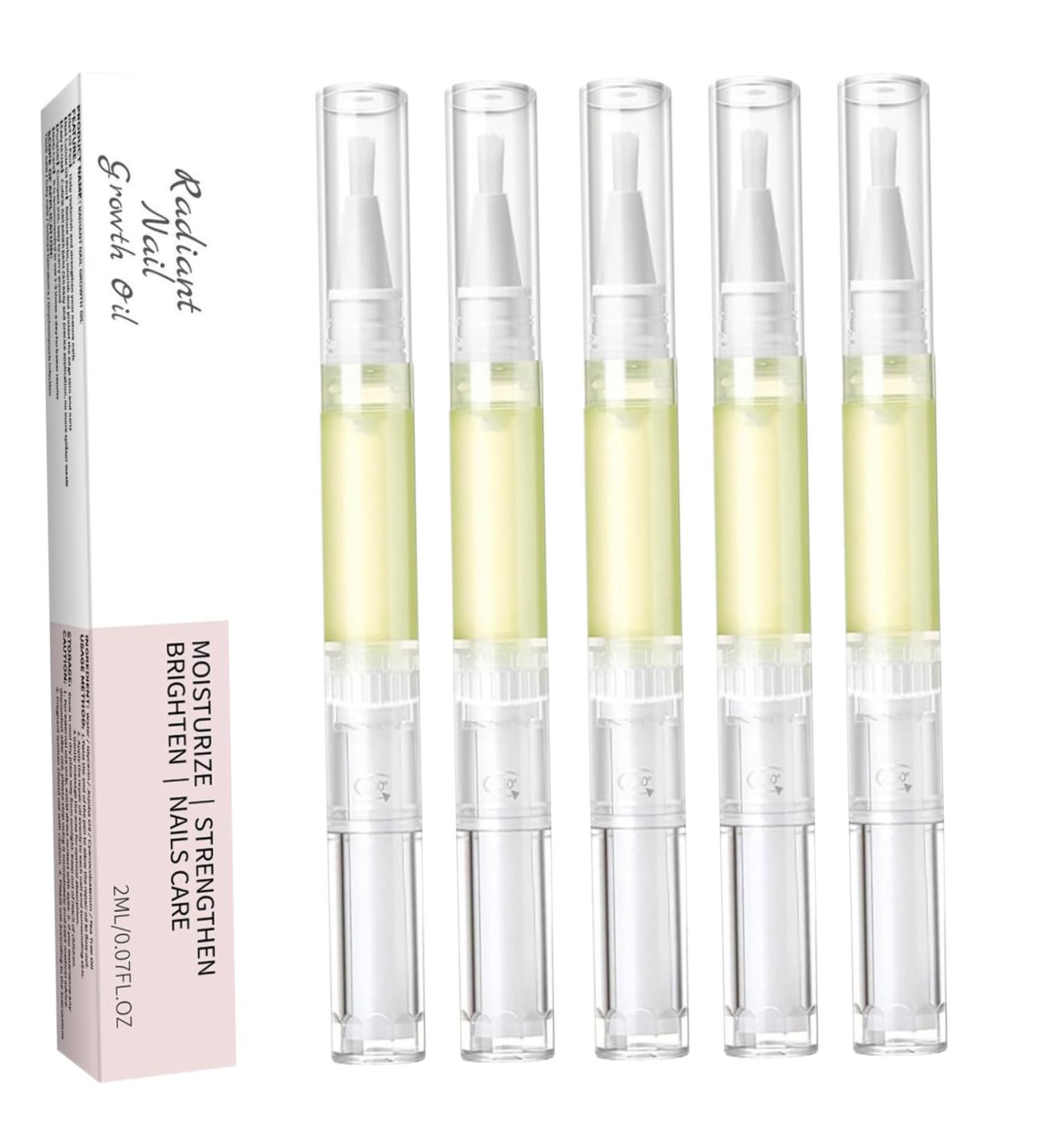 Stylo huile de croissance des ongles ensemble de stylos cuticules 5pcs pour r paration des ongles cuticule pour hydrater la peau et r sistance outils de soins portables la maison - Buy Online on GoSupps.com